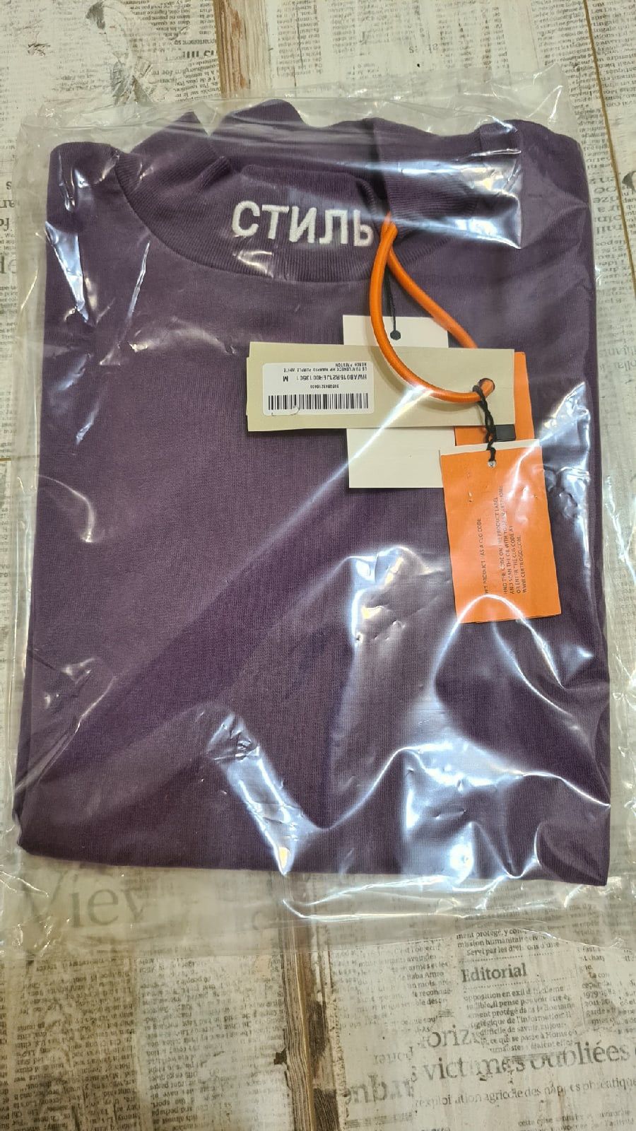 Heron Preston HERON PRESTON LONG SLEEVE TURTLENECK Size US M / EU 48-50 / 2 - 3 Thumbnail