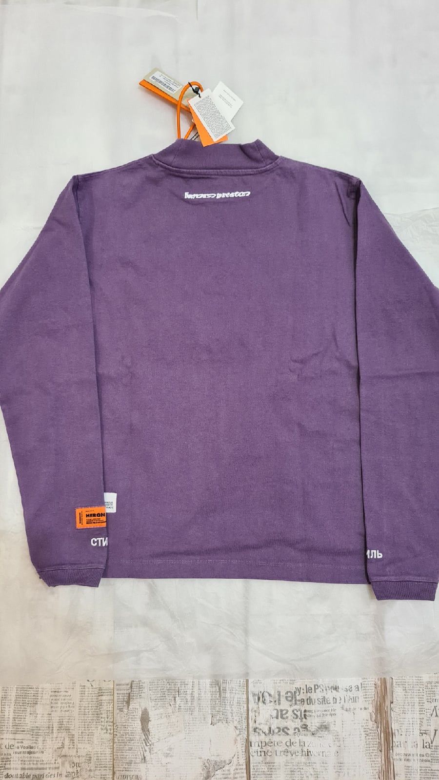 Heron Preston HERON PRESTON LONG SLEEVE TURTLENECK Size US M / EU 48-50 / 2 - 7 Thumbnail