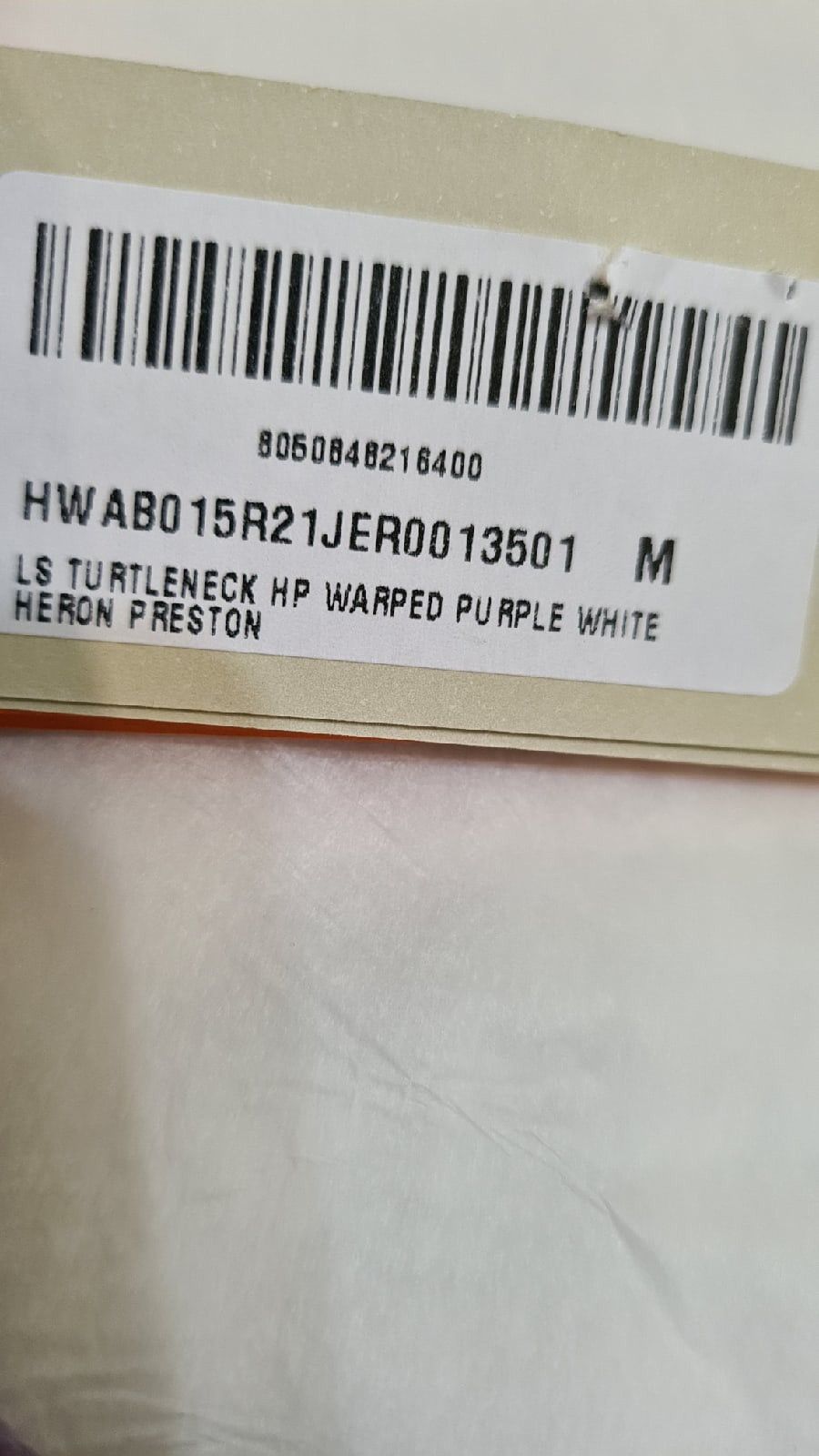 Heron Preston HERON PRESTON LONG SLEEVE TURTLENECK Size US M / EU 48-50 / 2 - 9 Thumbnail