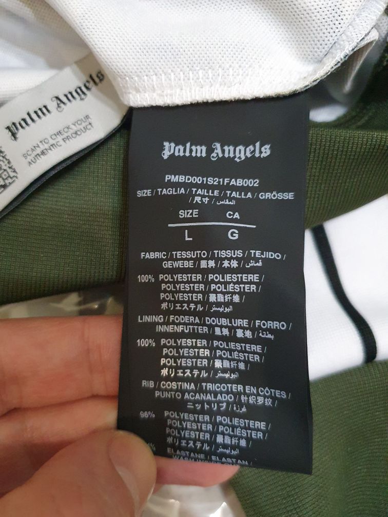 Palm Angels Palm Angels Track Jacket Camo - fit M size Size US L / EU 52-54 / 3 - 8 Thumbnail