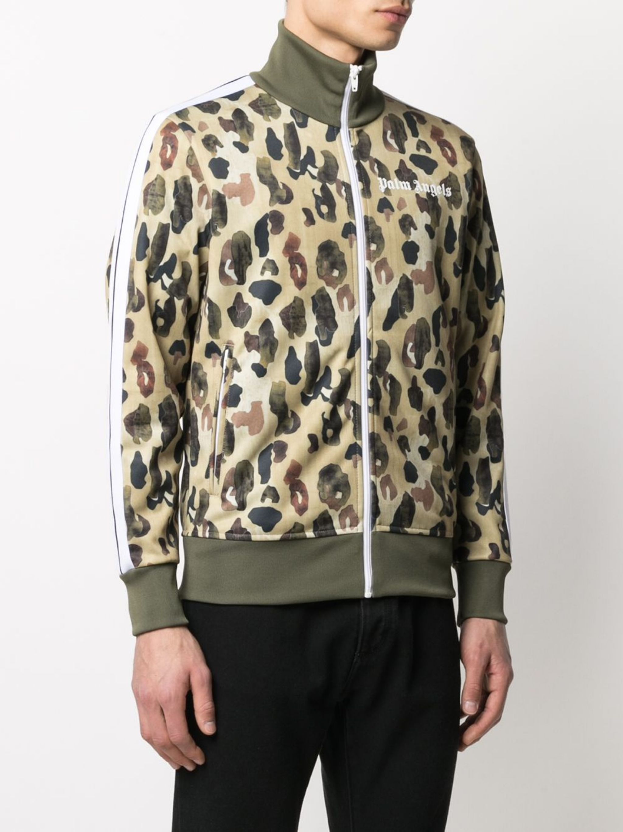 Palm Angels Palm Angels Track Jacket Camo - fit M size Size US L / EU 52-54 / 3 - 1 Thumbnail