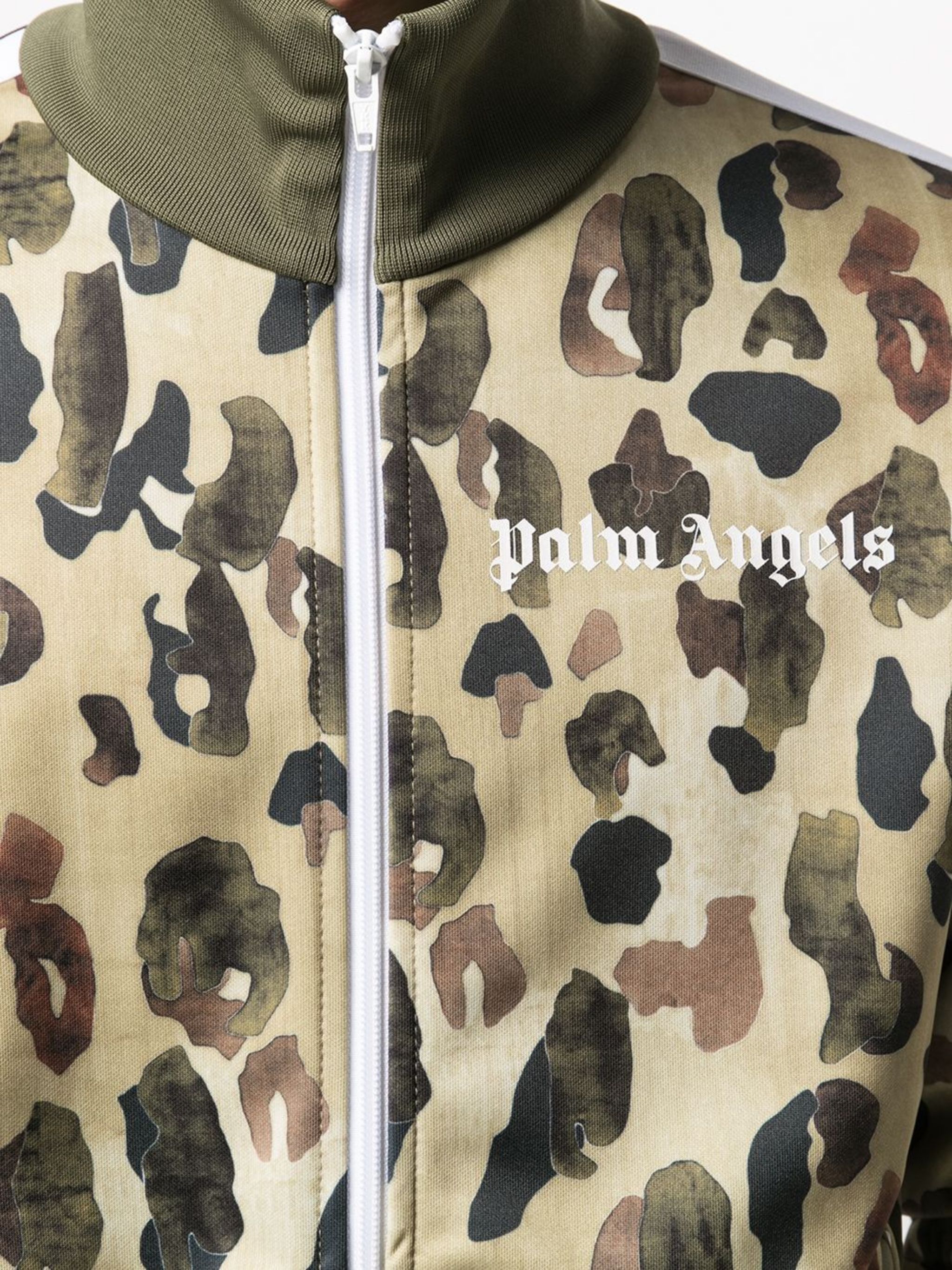Palm Angels Palm Angels Track Jacket Camo - fit M size Size US L / EU 52-54 / 3 - 3 Thumbnail