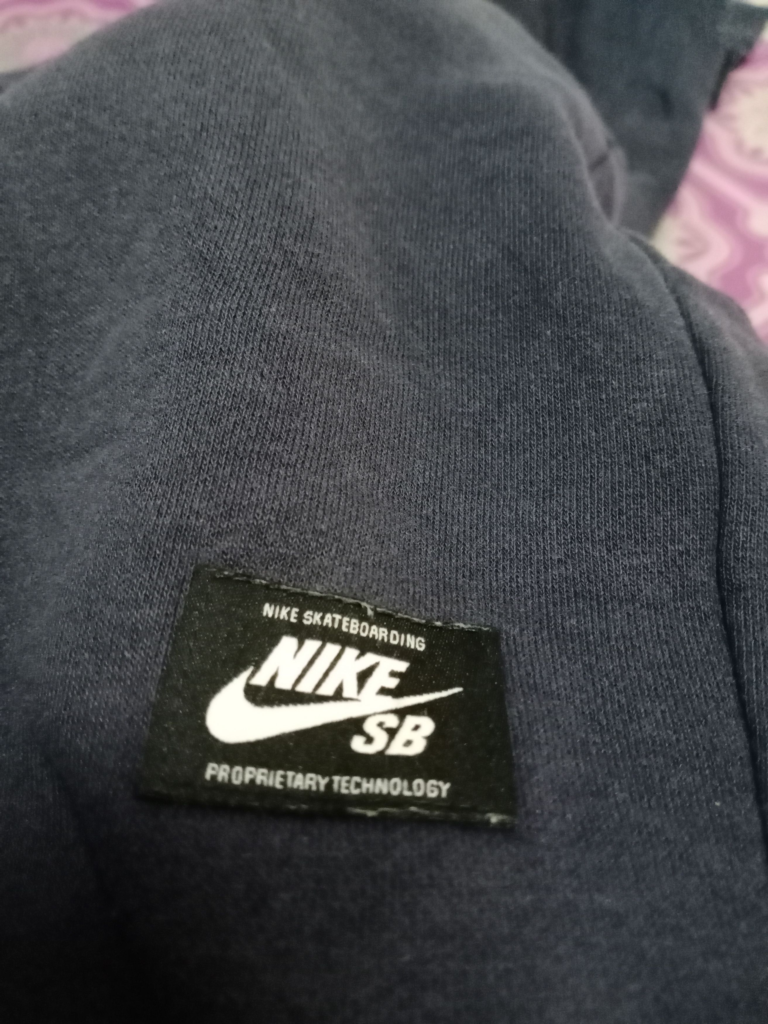 Nike × Vintage Vintage Nike SB Skateboarding Big logo Hoodie Size US XL / EU 56 / 4 - 2 Thumbnail