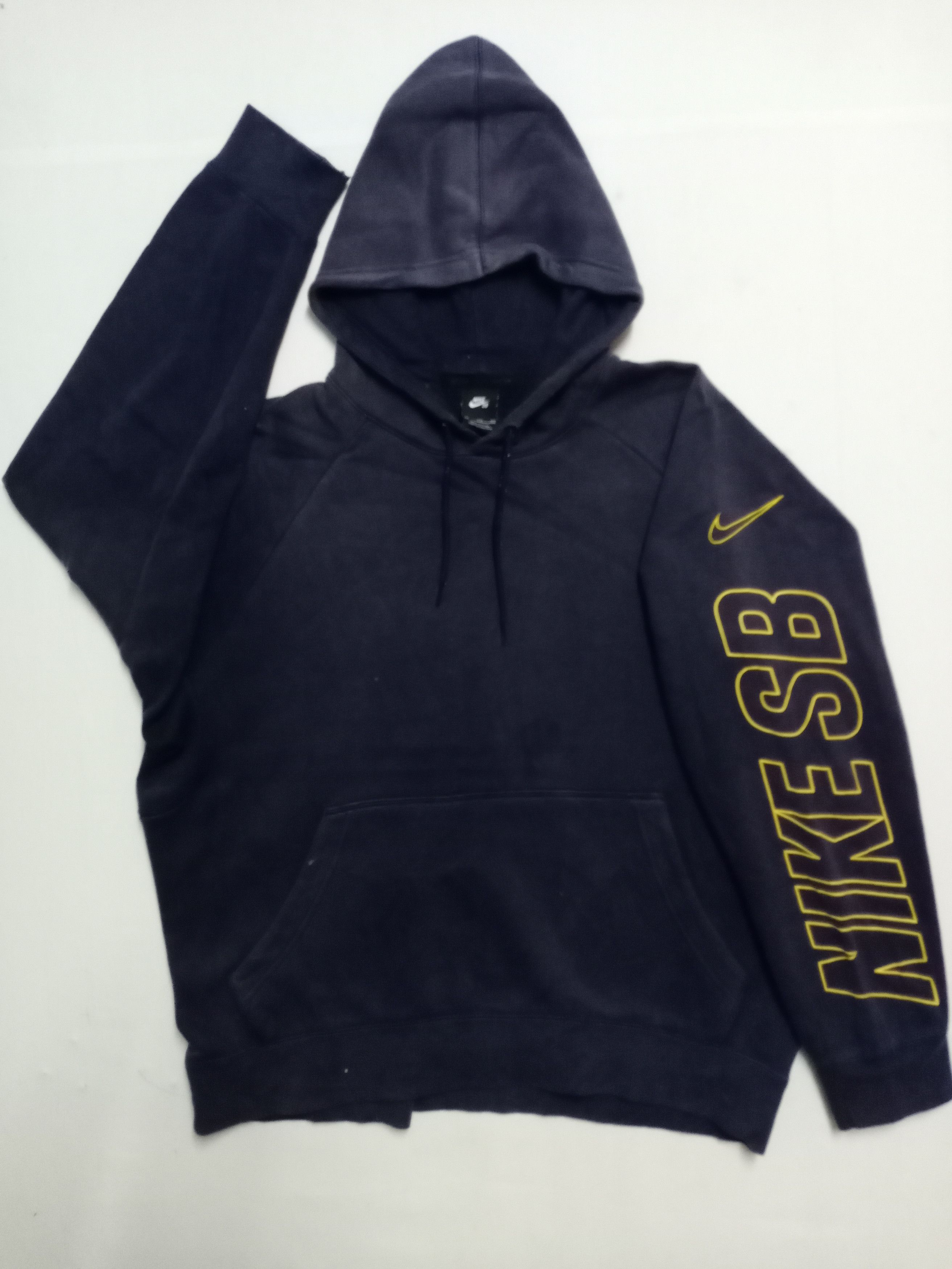 Nike × Vintage Vintage Nike SB Skateboarding Big logo Hoodie Size US XL / EU 56 / 4 - 1 Thumbnail