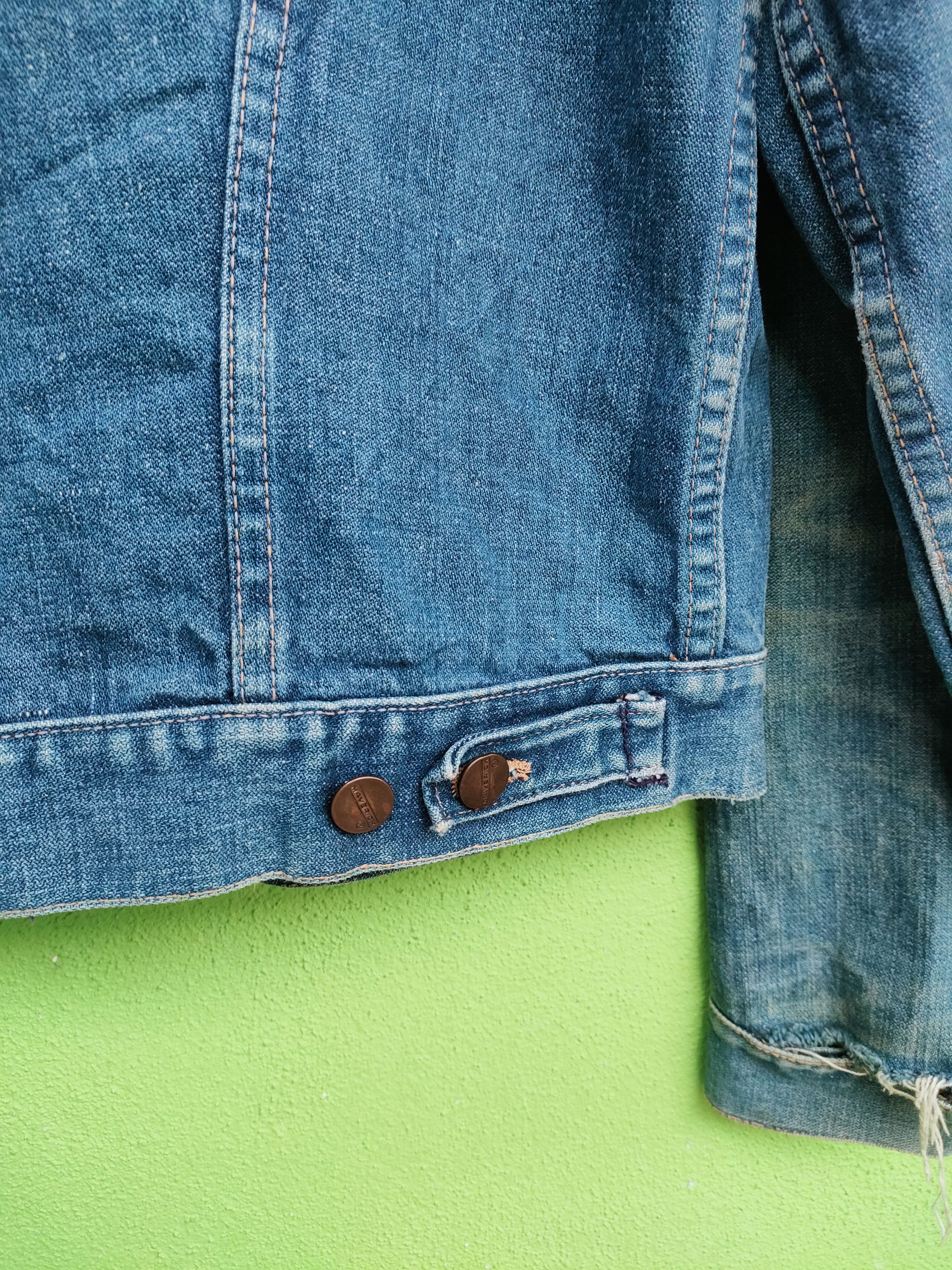 Vintage Vintage Distressed Maverick Bluebell Denim Jacket Size US M / EU 48-50 / 2 - 10 Thumbnail