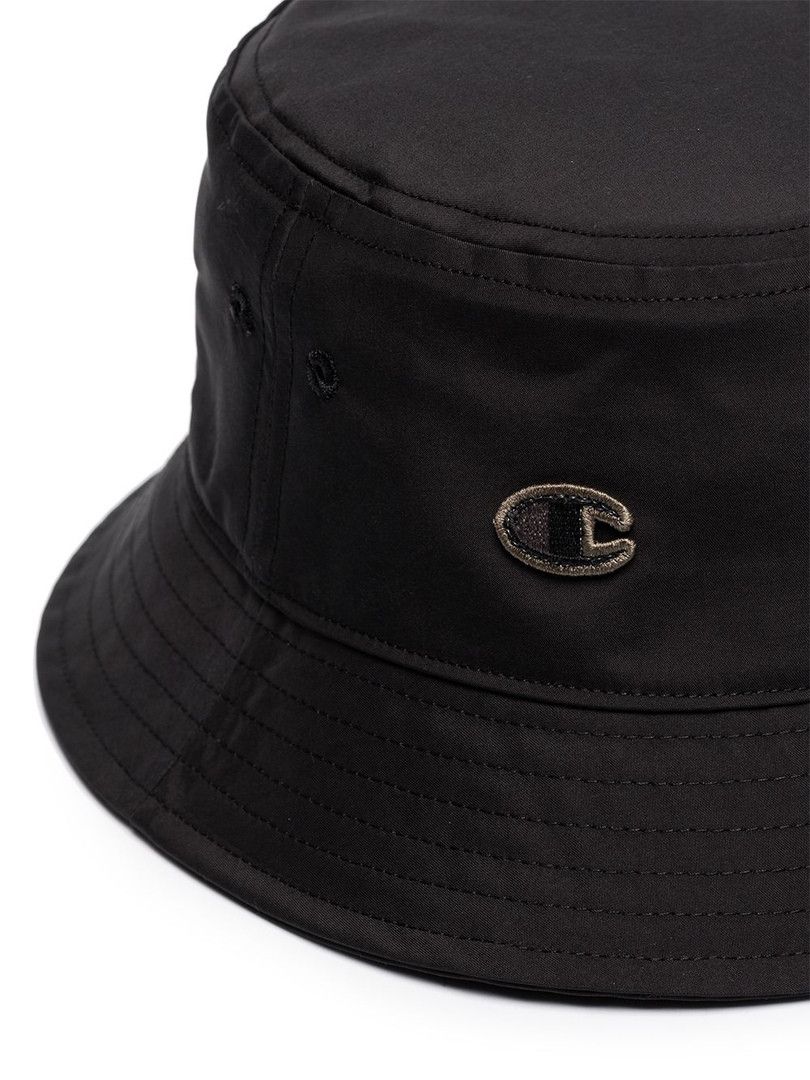 Champion × Rick Owens × Rick Owens Drkshdw Rick Owens DRKSHDW Champion Nylon Gilligan Hat Panama Size ONE SIZE - 2 Thumbnail
