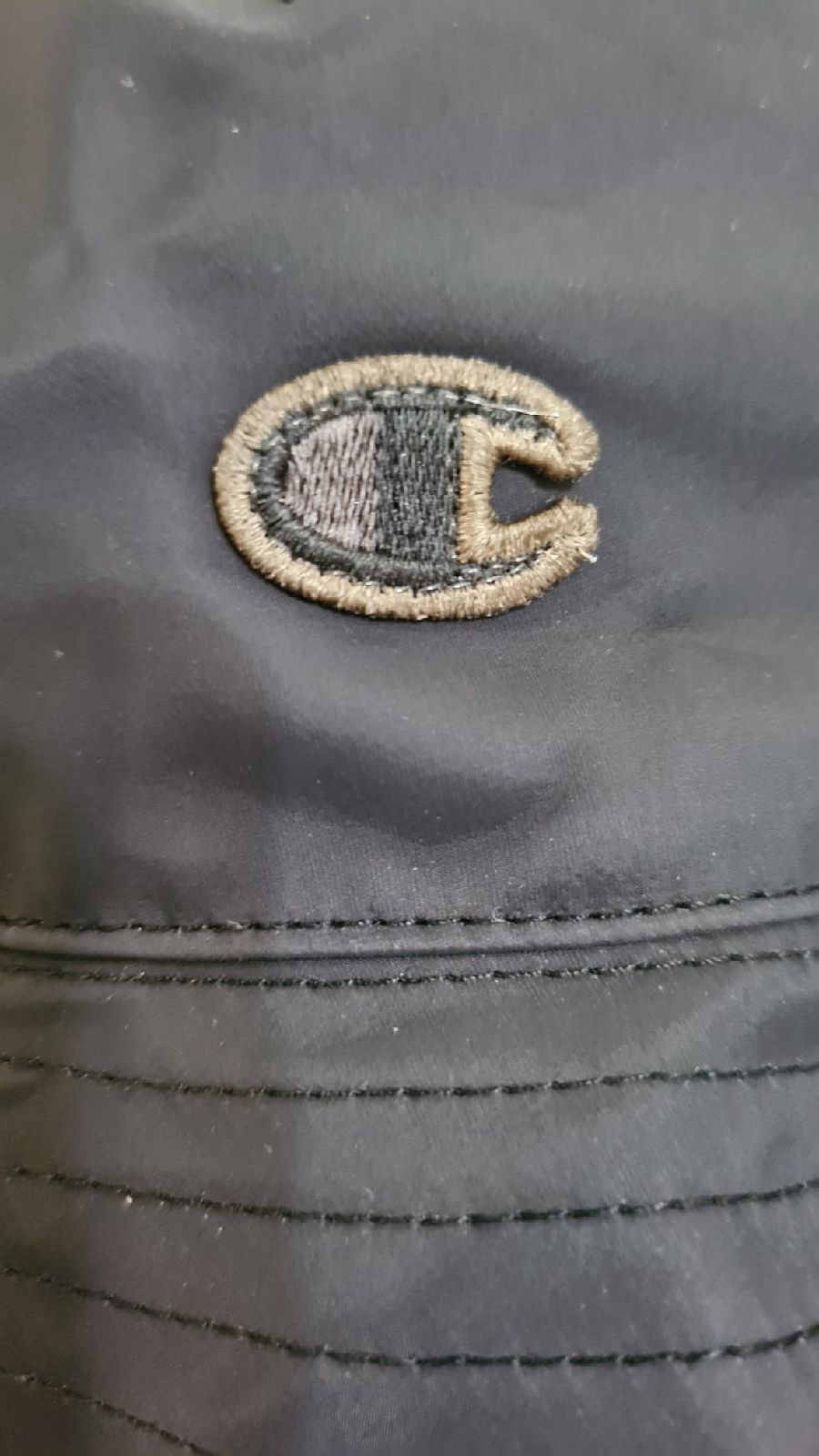 Champion × Rick Owens × Rick Owens Drkshdw Rick Owens DRKSHDW Champion Nylon Gilligan Hat Panama Size ONE SIZE - 5 Thumbnail