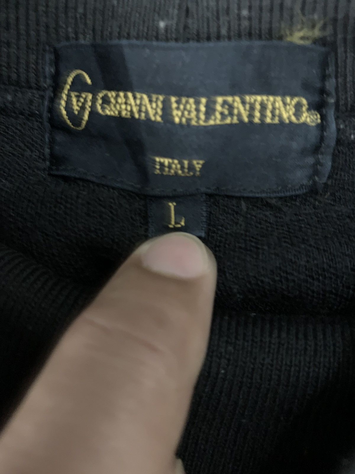Gianni Valentino × Valentino Gianni Valentino Spellout Logo Sweatshirts Size US M / EU 48-50 / 2 - 4 Thumbnail