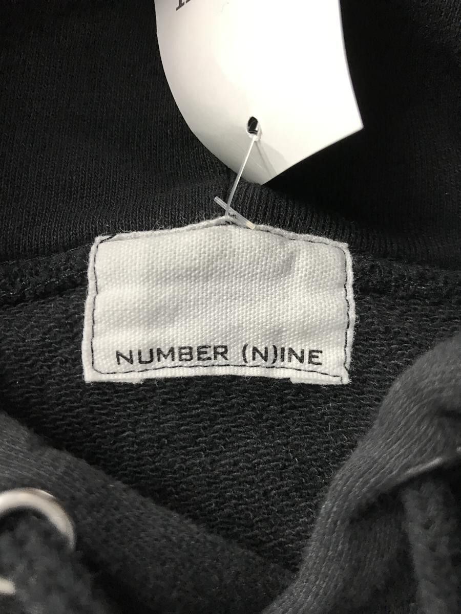 Number (N)ine Boxy Logo Hoodie Size US L / EU 52-54 / 3 - 3 Thumbnail