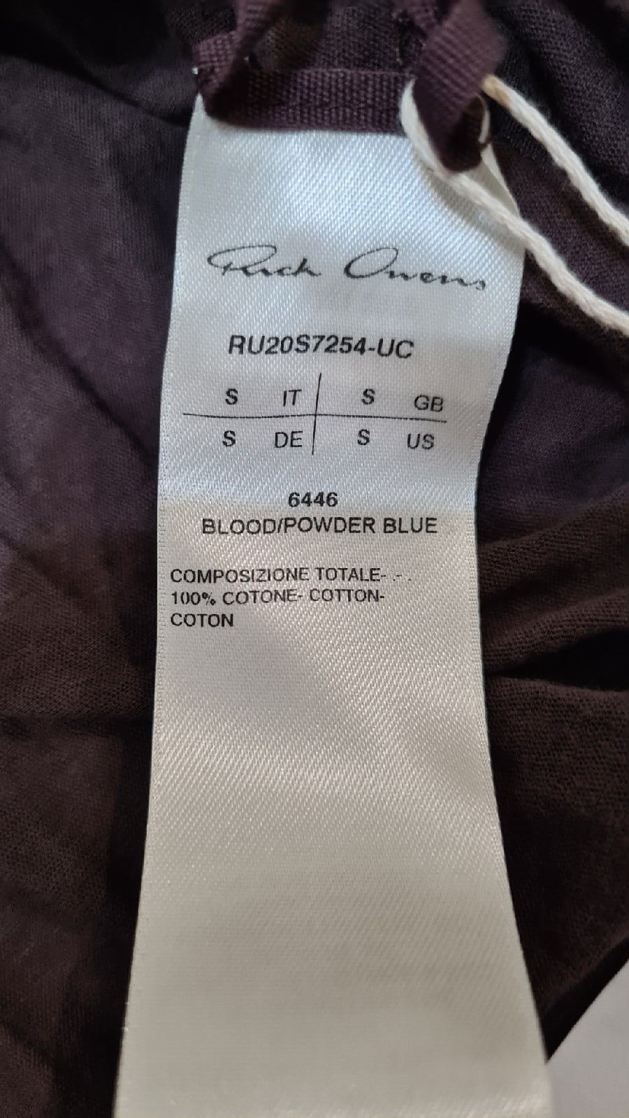 Rick Owens Rick Owens LONG SLEEVE DUSTULATOR COMBO Oversize Size US S / EU 44-46 / 1 - 6 Thumbnail