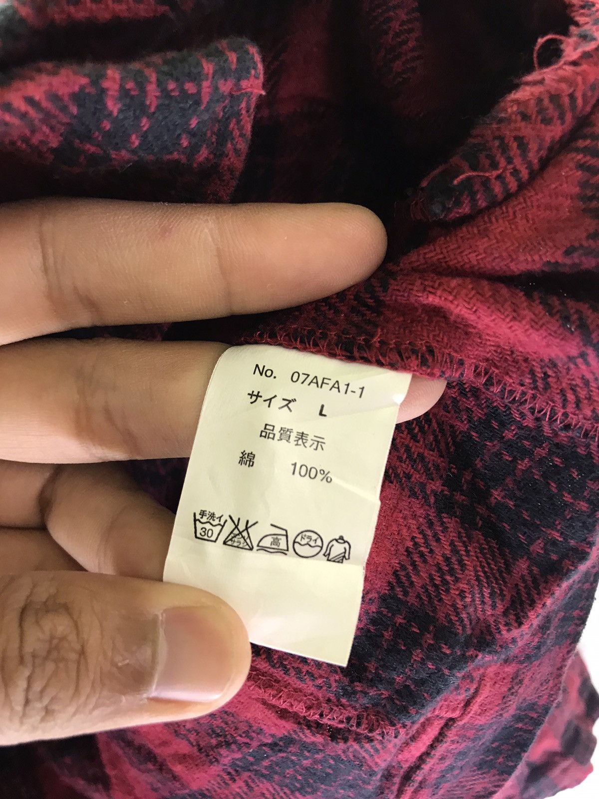 Japanese Brand Vtg Hikari Shoji Punk full zip Checkered biker jacket Size US M / EU 48-50 / 2 - 5 Thumbnail