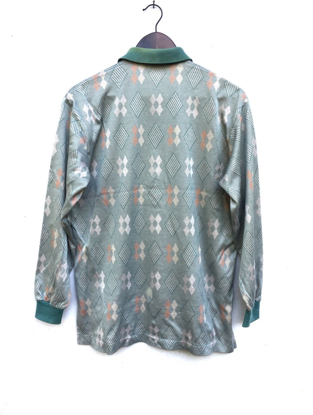 Burberry Burberry Fullprint Design Polo Shirt Size US M / EU 48-50 / 2 - 7 Thumbnail
