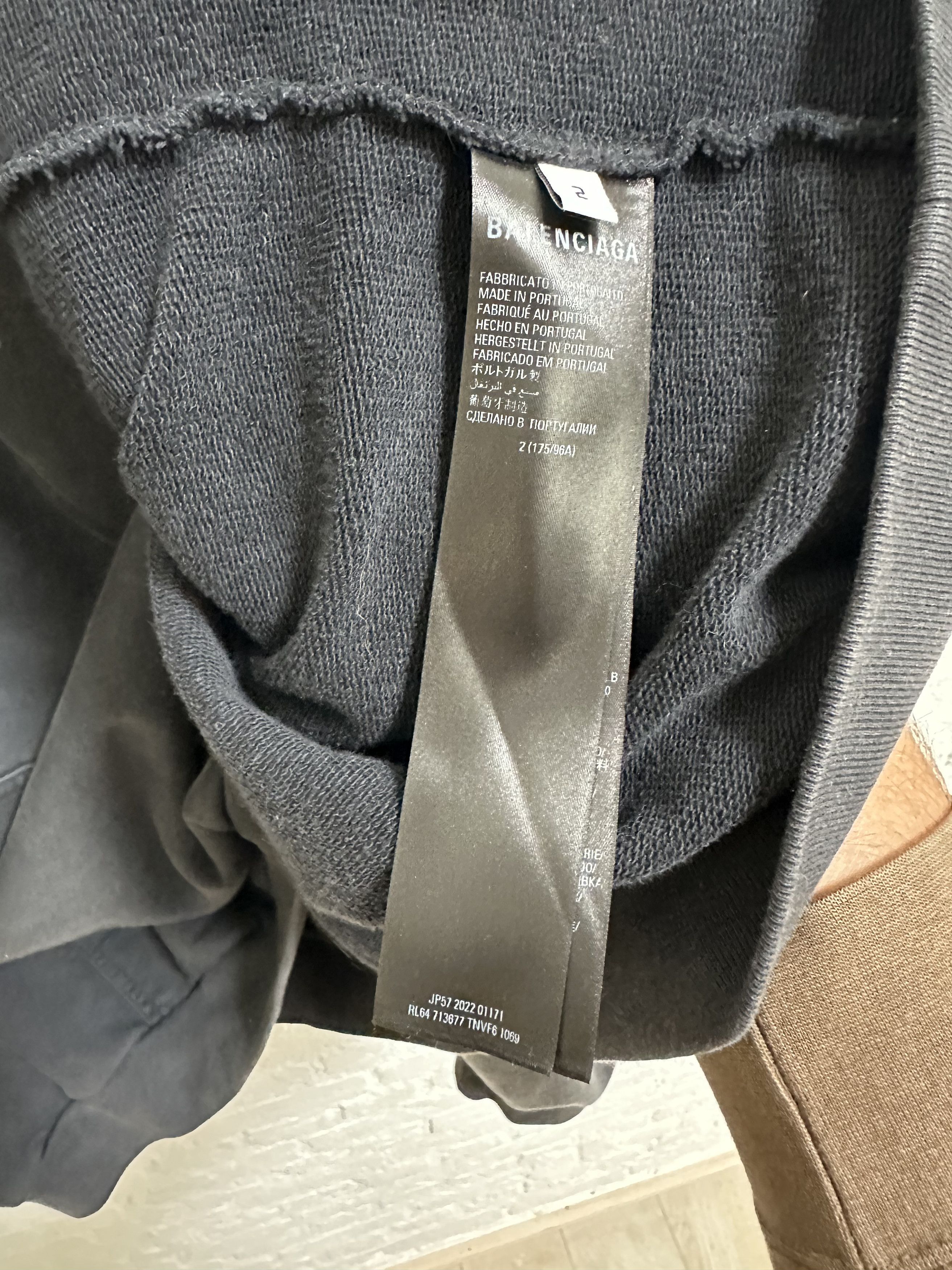Balenciaga Balenciaga Hoodie Size 2 Size US M / EU 48-50 / 2 - 7 Thumbnail