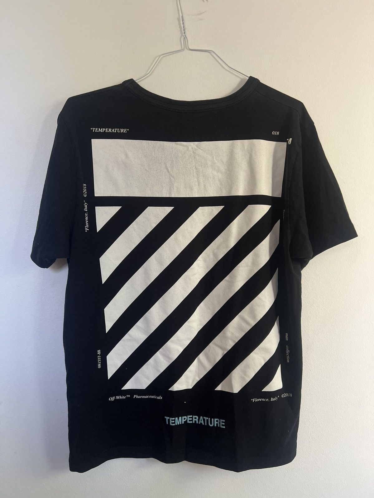 Off-White Off white temperature TEE Size US M / EU 48-50 / 2 - 3 Thumbnail