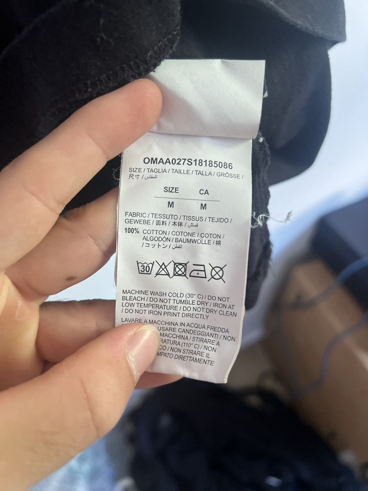 Off-White Off white temperature TEE Size US M / EU 48-50 / 2 - 9 Thumbnail