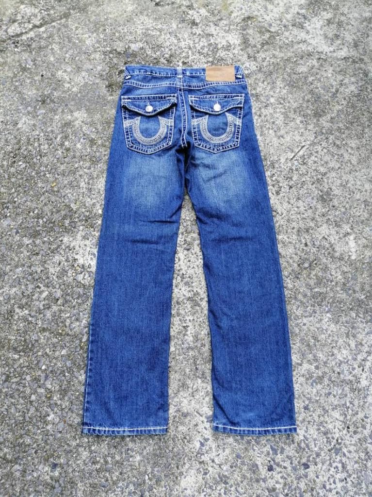 True Religion True Religion Logan Super T Denim Jeans Size US 29 - 2 Thumbnail