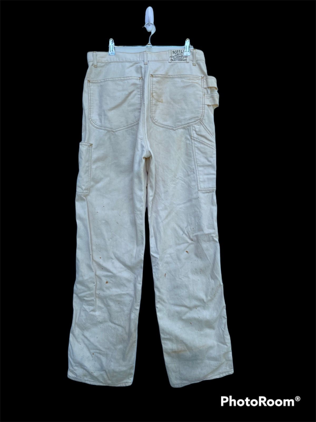 Polo Ralph Lauren × RRL Ralph Lauren × Ralph Lauren RALPH LAUREN DOUBLE KNEE PAINT SPLASH WORK PANTS TROUSERS Size US 32 / EU 48 - 3 Thumbnail