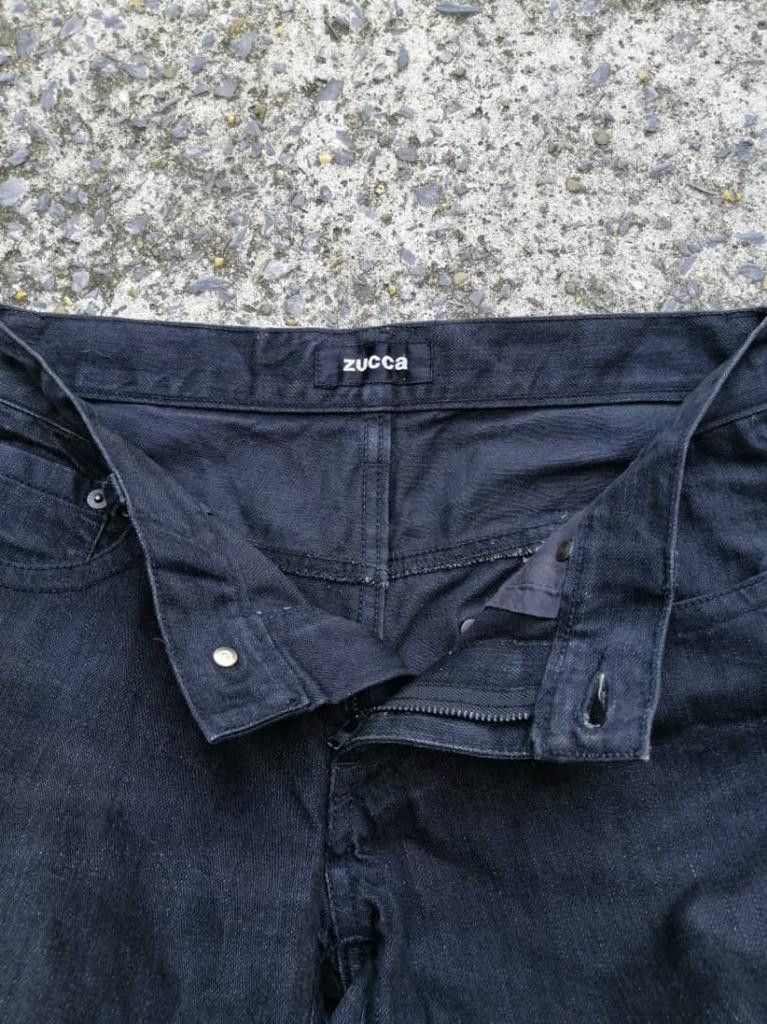 Designer × Zucca Zucca Black Denim Jeans Made In Japan Size 28" / US 6 / IT 42 - 5 Thumbnail