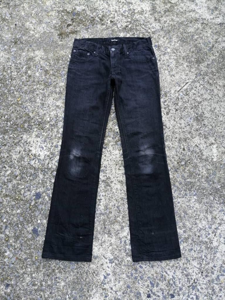 Zucca Black Denim Jeans Made In Japan