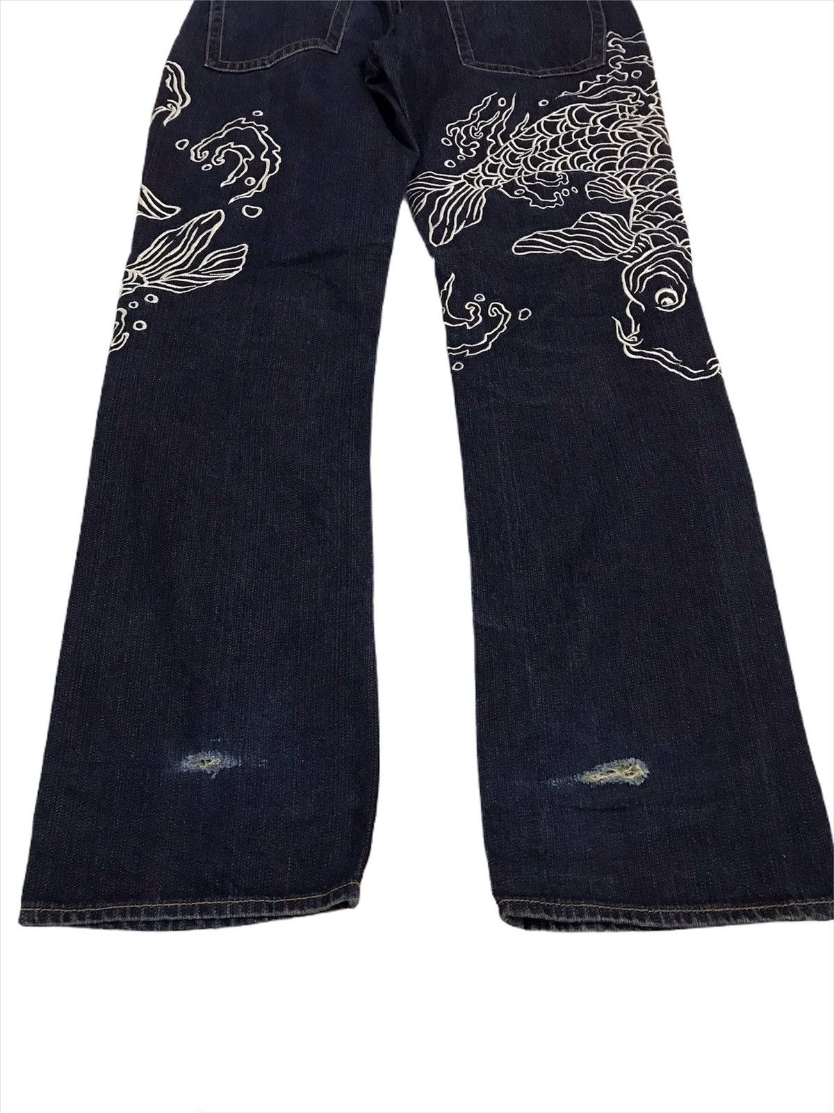 Japanese Brand × Kings Of Indigo 🔥🔥Japanese Embroidered Sukajan Denim Regular Size US 34 / EU 50 - 6 Thumbnail