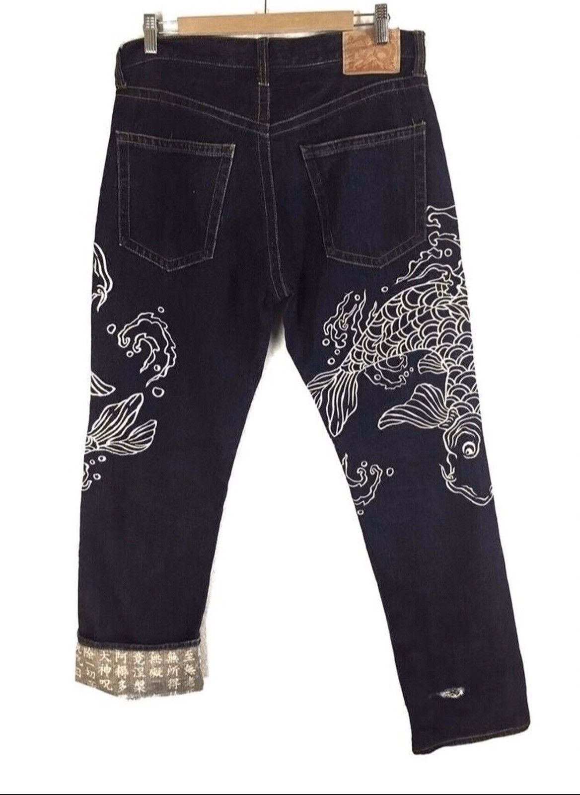 Japanese Brand × Kings Of Indigo 🔥🔥Japanese Embroidered Sukajan Denim Regular Size US 34 / EU 50 - 8 Thumbnail