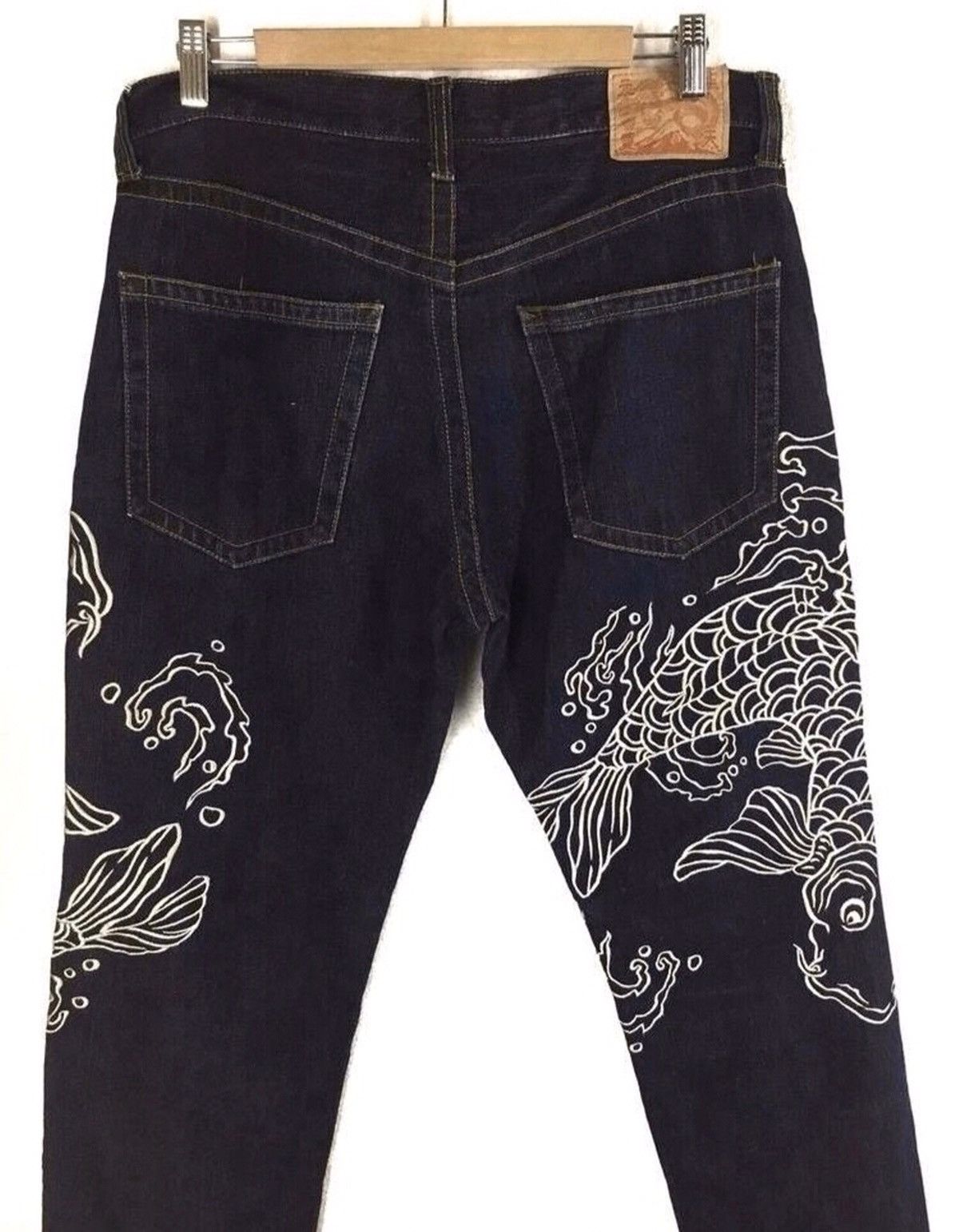 Japanese Brand × Kings Of Indigo 🔥🔥Japanese Embroidered Sukajan Denim Regular Size US 34 / EU 50 - 7 Thumbnail