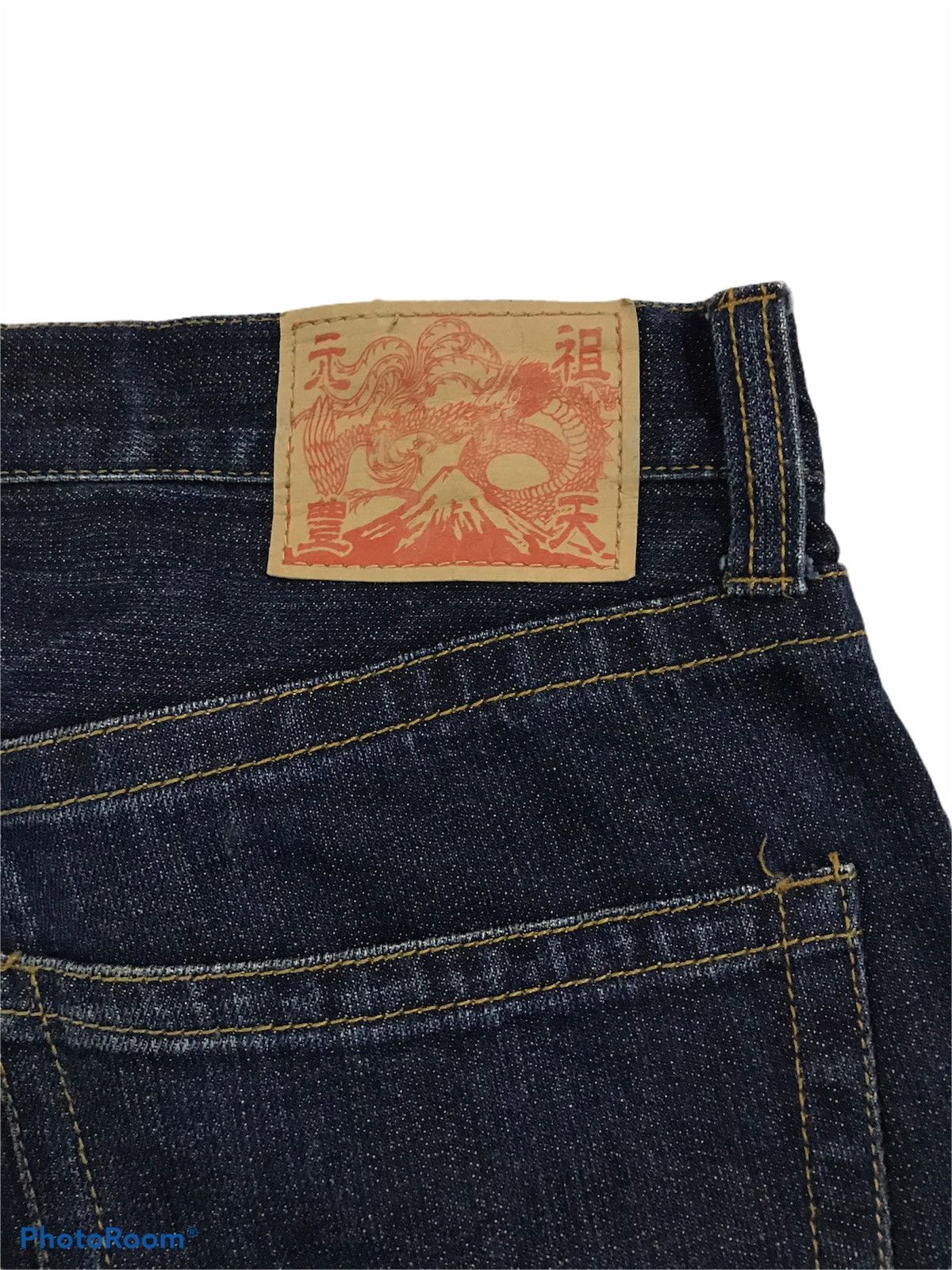 Japanese Brand × Kings Of Indigo 🔥🔥Japanese Embroidered Sukajan Denim Regular Size US 34 / EU 50 - 10 Thumbnail