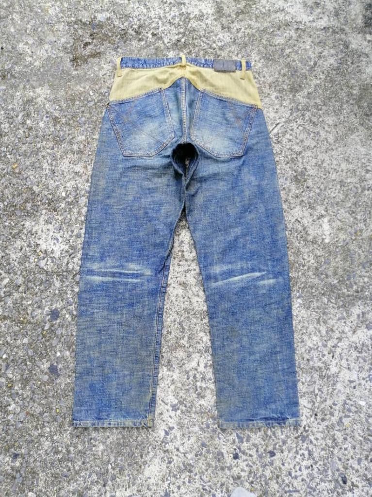 Designer × Japanese Brand East20box Nice Design Denim Jeans Size US 31 - 2 Thumbnail