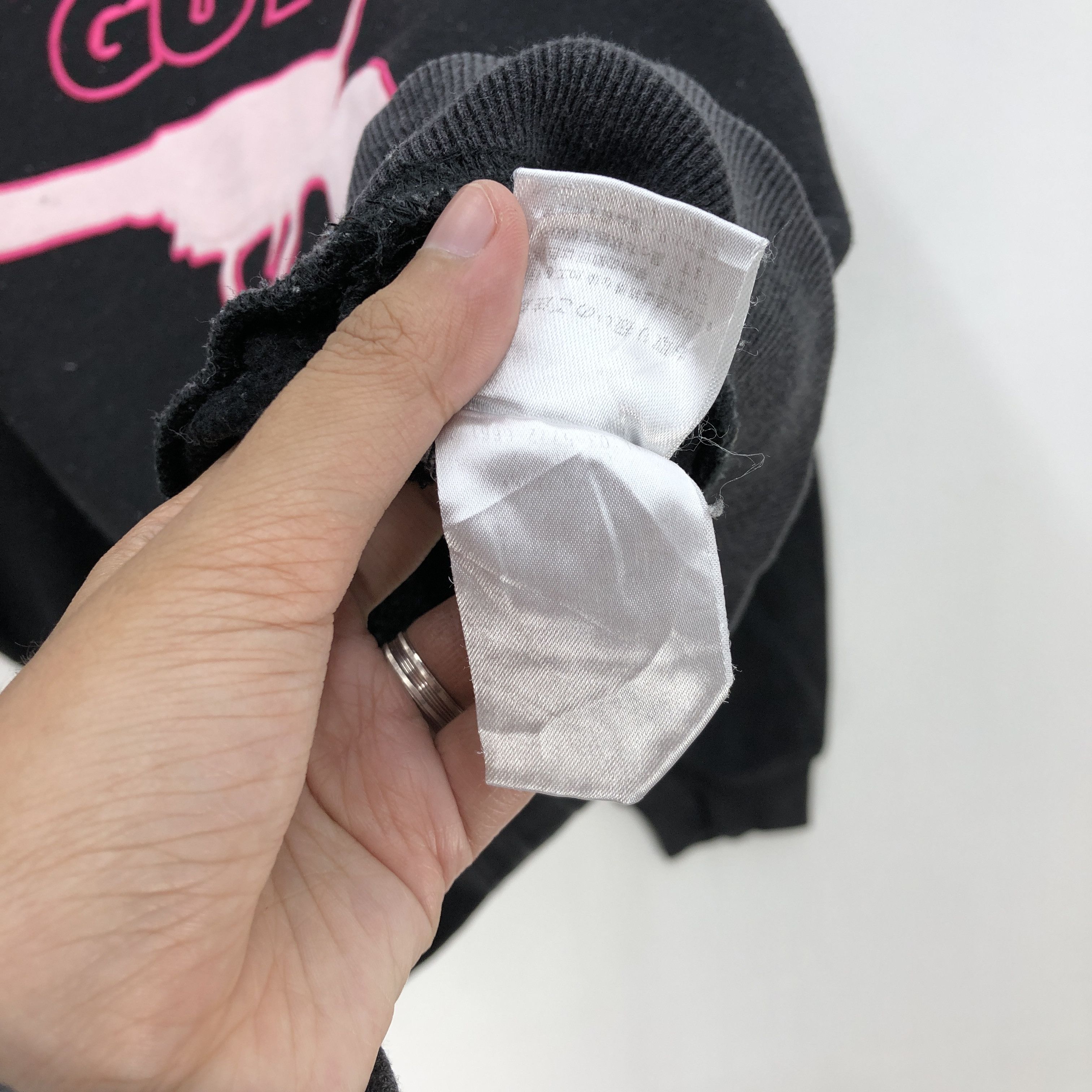 Japanese Brand Cherry Guys Sweatshirt Horrors Pinky Gun Love 56789 Size US XL / EU 56 / 4 - 4 Thumbnail
