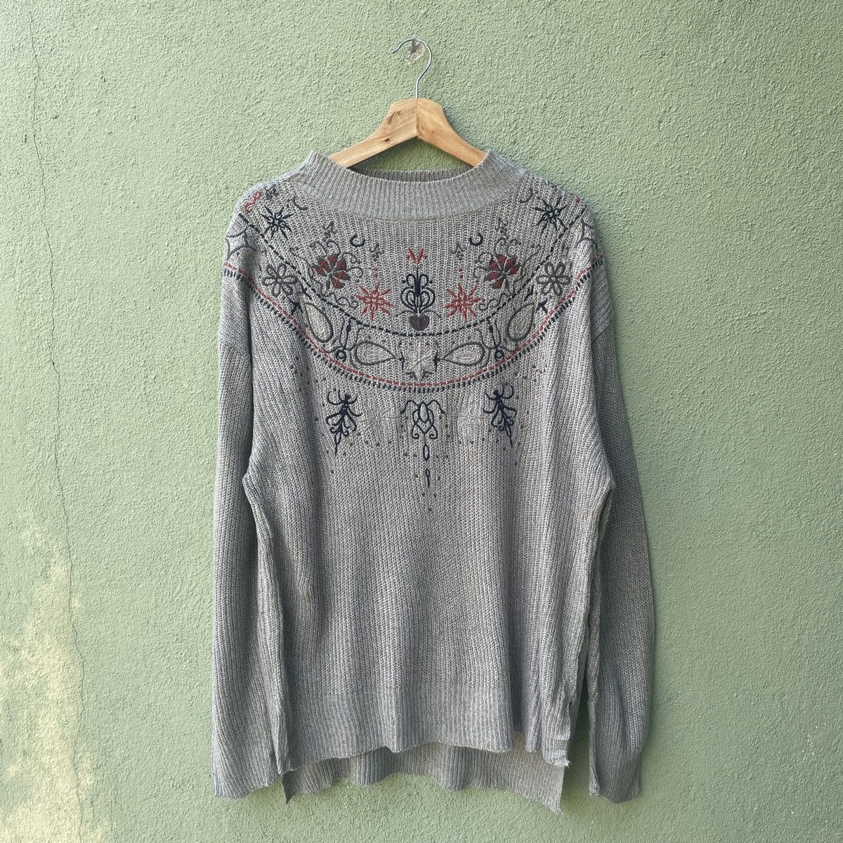 Aran Isles Knitwear Vintage JC Grey Knitwear Sweater Size US L / EU 52-54 / 3 - 1 Thumbnail