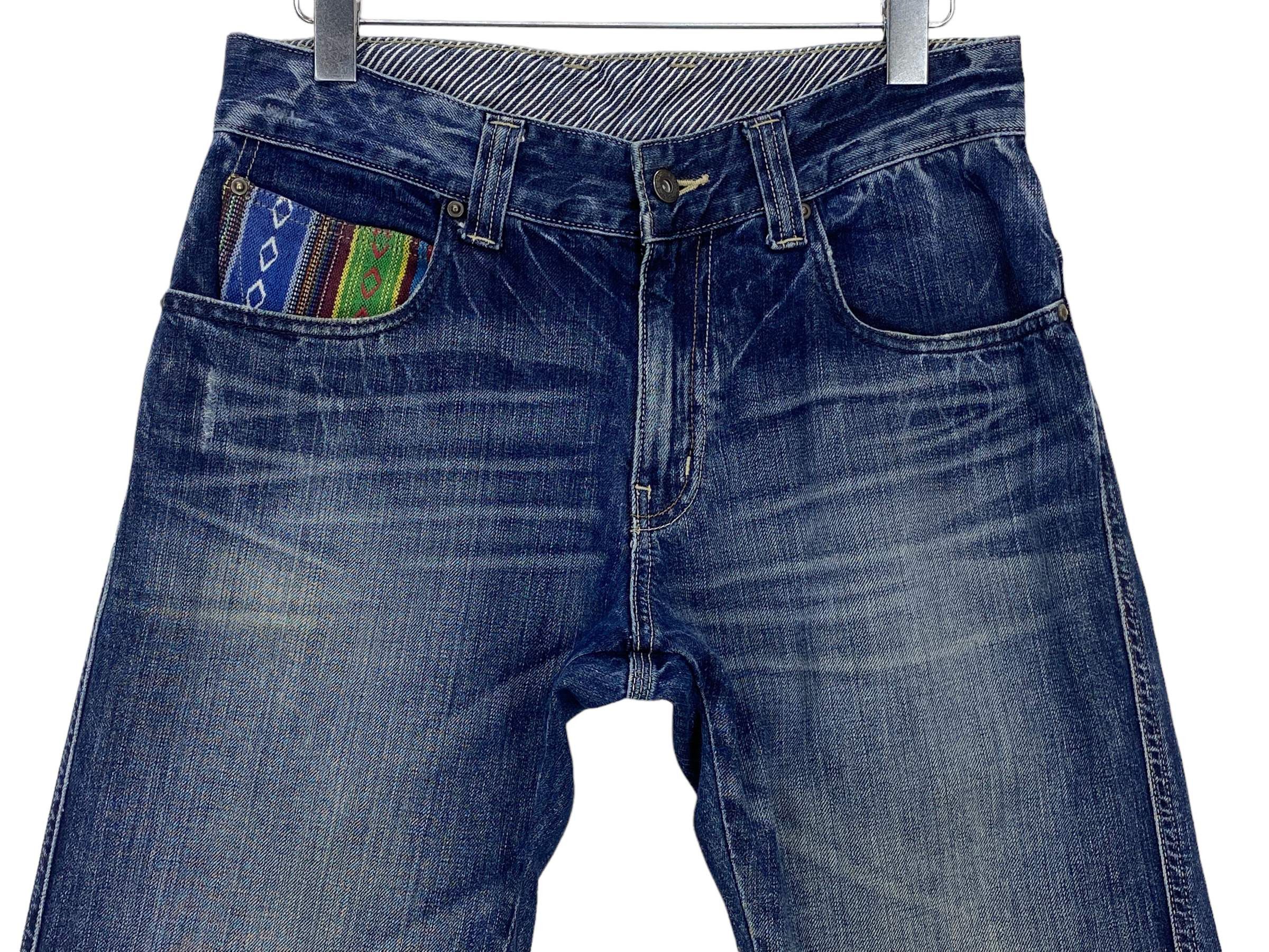 Vintage Free Gate Jeans Buckle Back Jeans Size US 31 - 3 Thumbnail