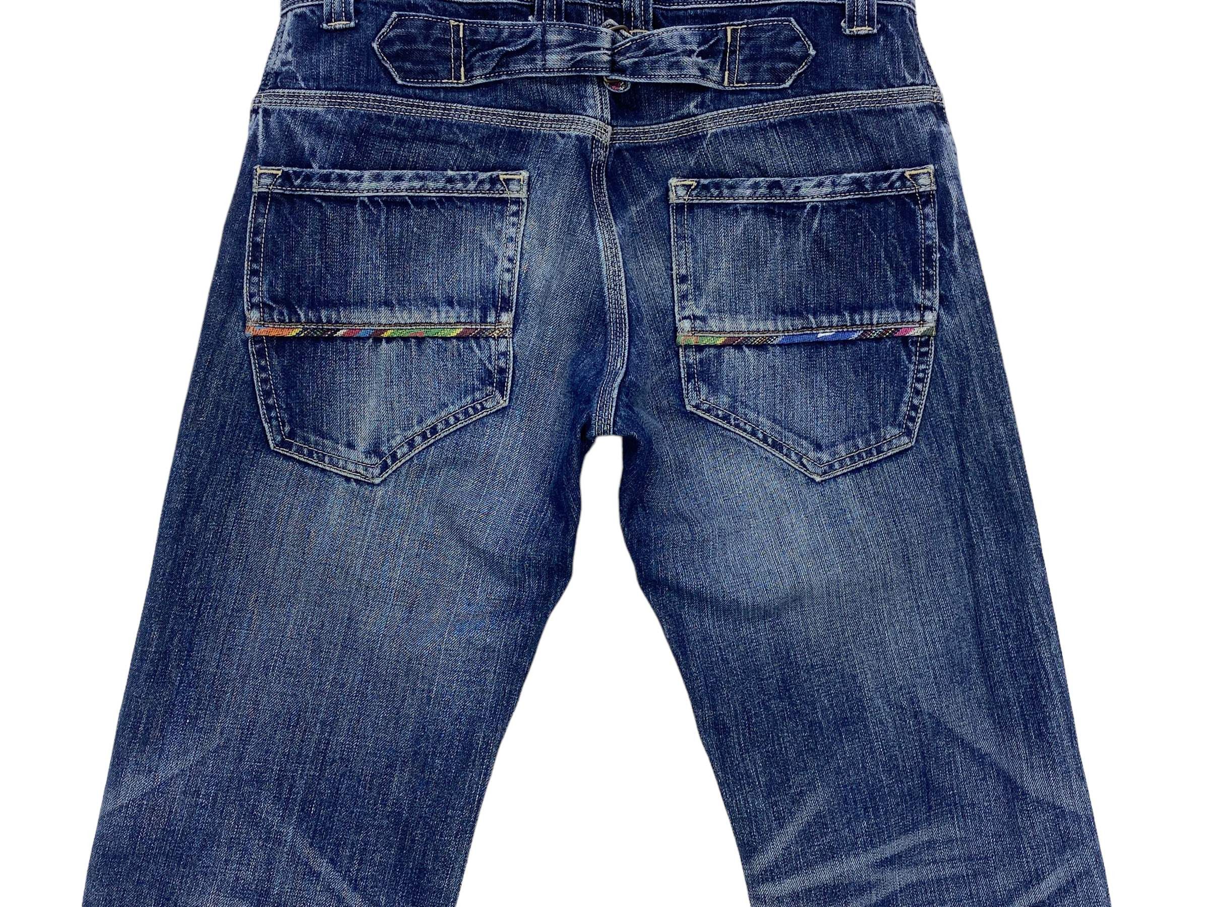 Vintage Free Gate Jeans Buckle Back Jeans Size US 31 - 8 Thumbnail