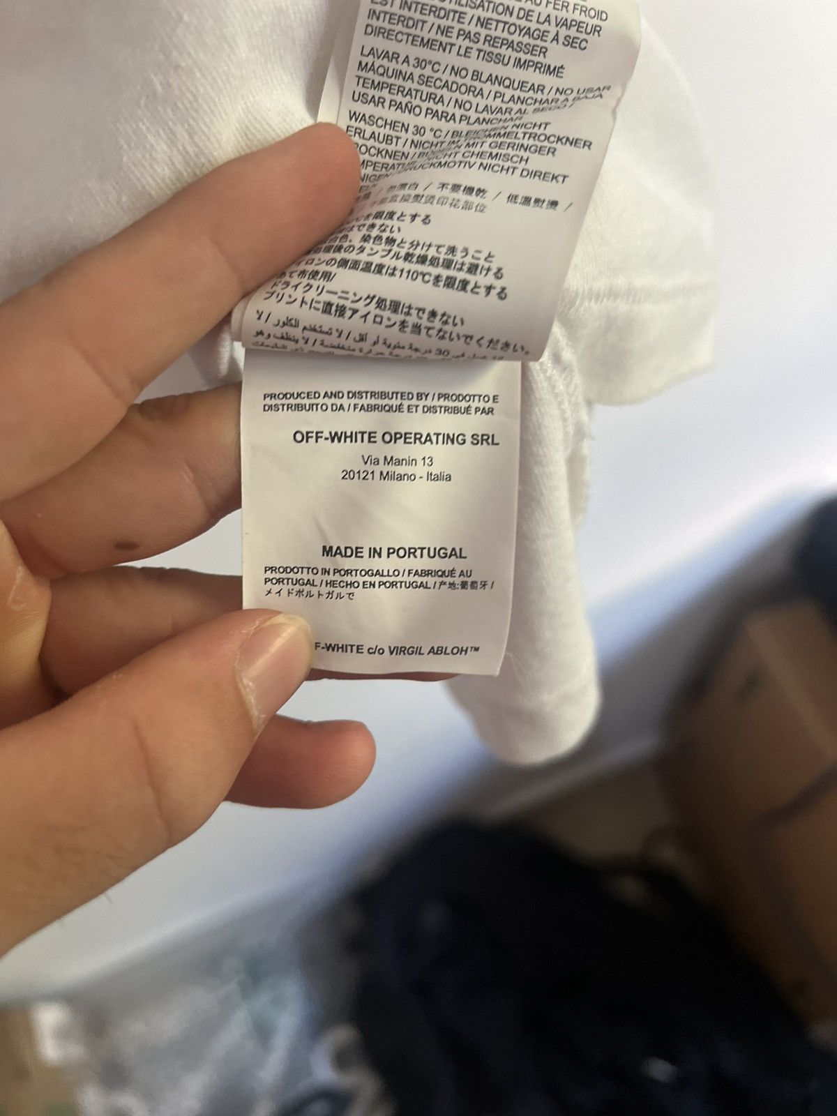 Off-White Off white Teenager TEE Size US L / EU 52-54 / 3 - 11 Thumbnail