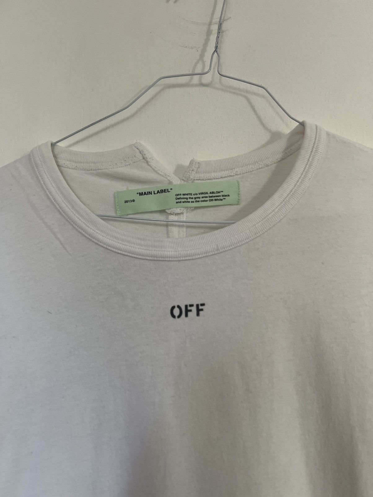 Off-White Off white Teenager TEE Size US L / EU 52-54 / 3 - 6 Thumbnail