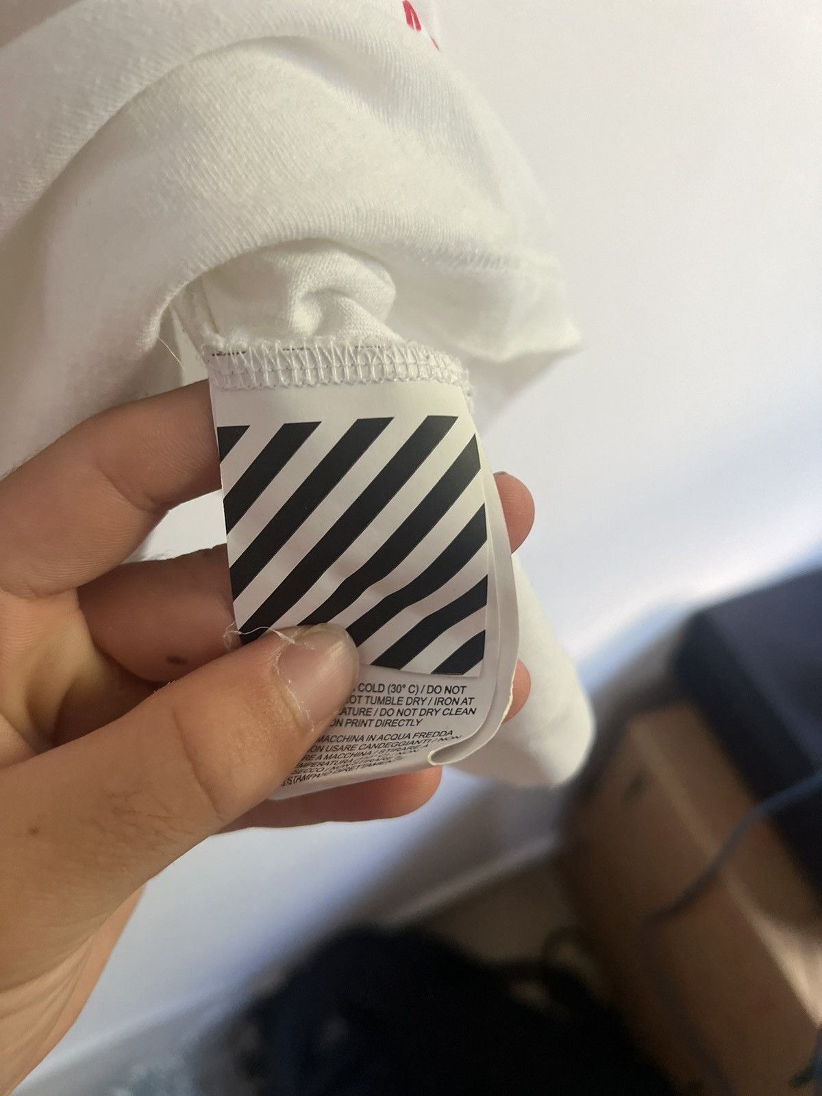 Off-White Off white Teenager TEE Size US L / EU 52-54 / 3 - 9 Thumbnail