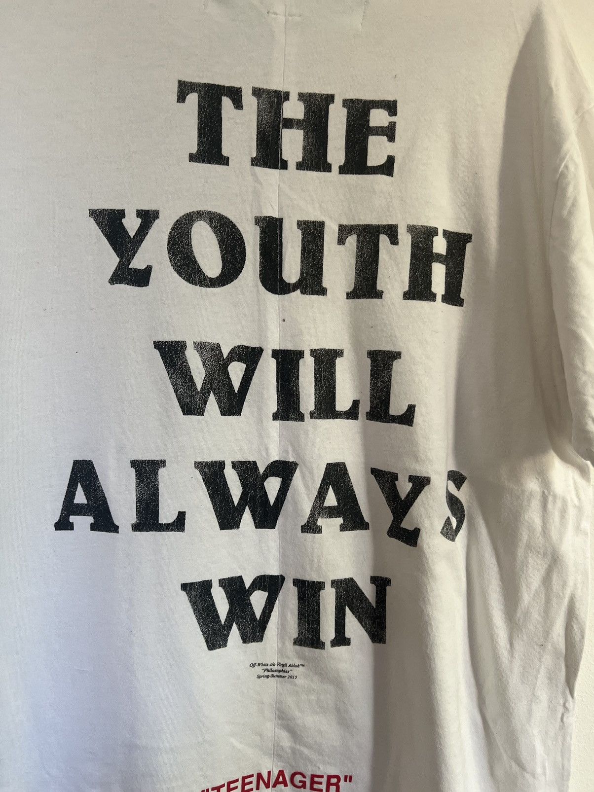 Off-White Off white Teenager TEE Size US L / EU 52-54 / 3 - 5 Thumbnail