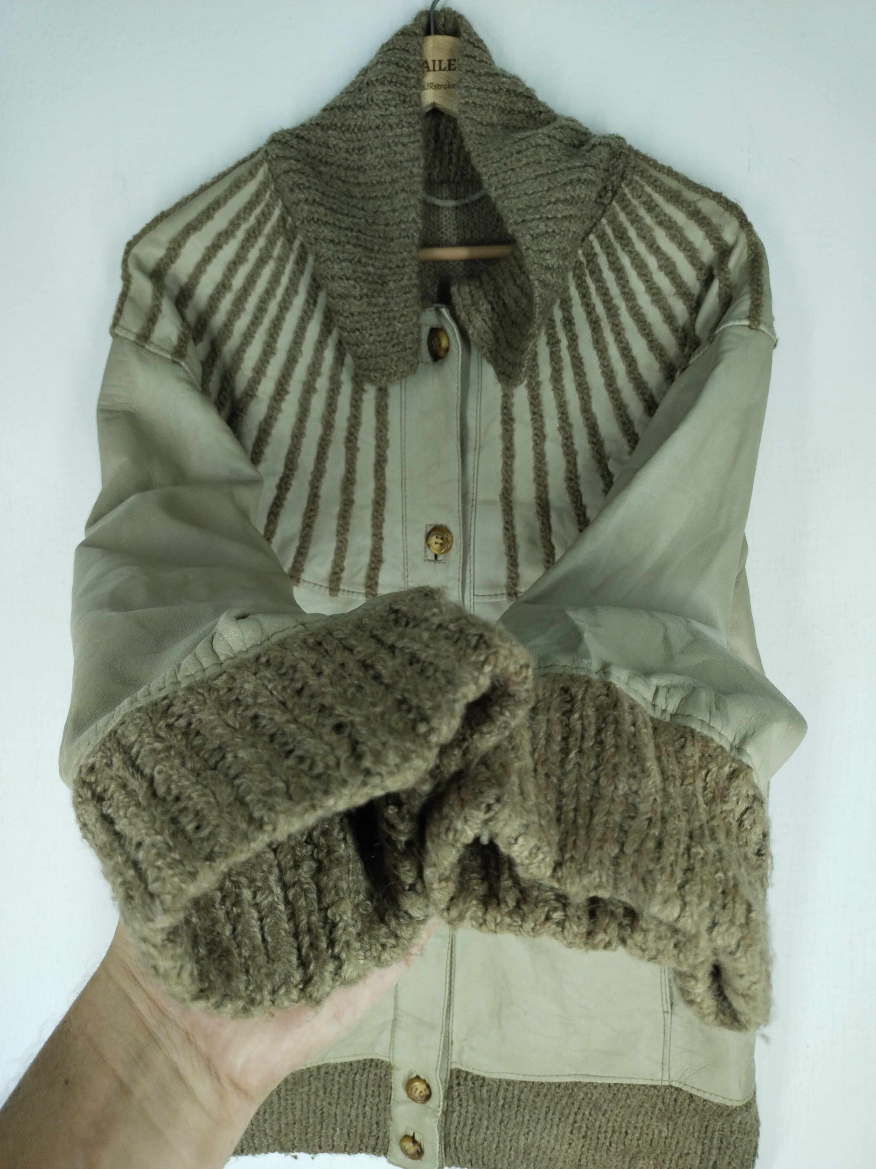 If Six Was Nine × Japanese Brand × Le Grande Bleu (L.G.B.) VINTAGE EMBROIDERY LEATHER JACKET Size US M / EU 48-50 / 2 - 5 Thumbnail