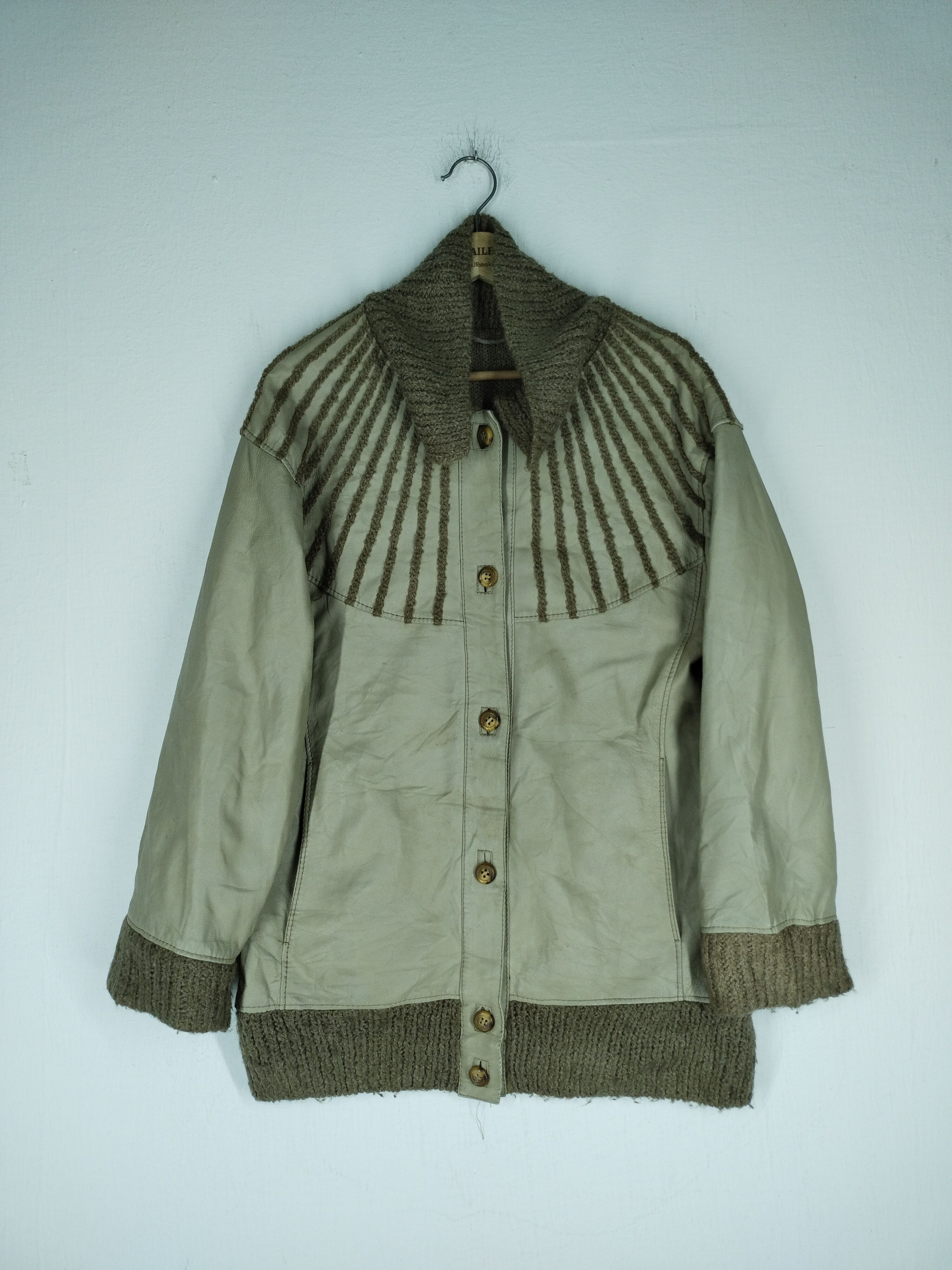 If Six Was Nine × Japanese Brand × Le Grande Bleu (L.G.B.) VINTAGE EMBROIDERY LEATHER JACKET Size US M / EU 48-50 / 2 - 2 Thumbnail