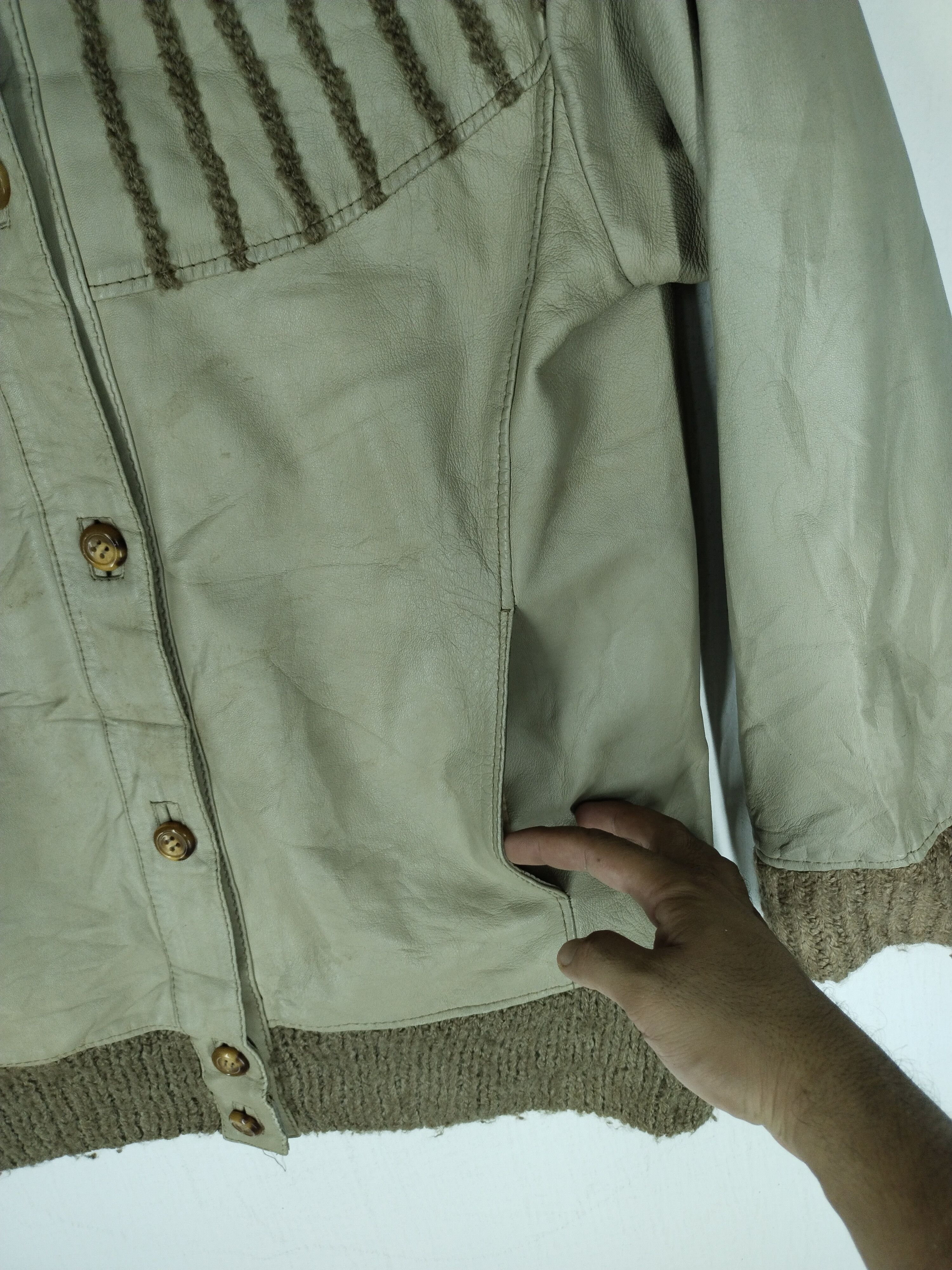 If Six Was Nine × Japanese Brand × Le Grande Bleu (L.G.B.) VINTAGE EMBROIDERY LEATHER JACKET Size US M / EU 48-50 / 2 - 7 Thumbnail