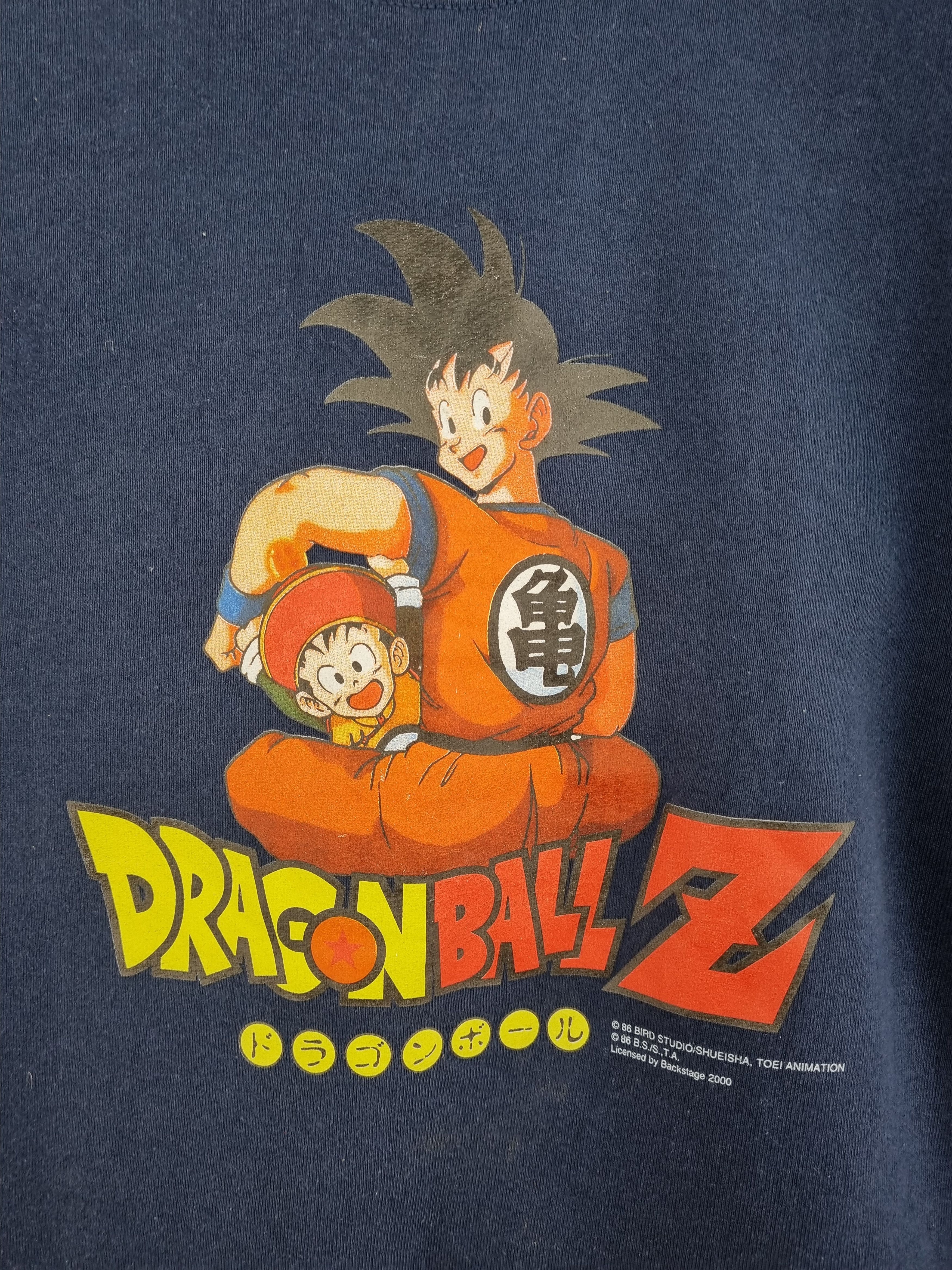 Anime × Cartoon Network Rare late 90s DRAGON BALL Z Merchendise Sweatshirt Vintage Size US XS / EU 42 / 0 - 3 Thumbnail