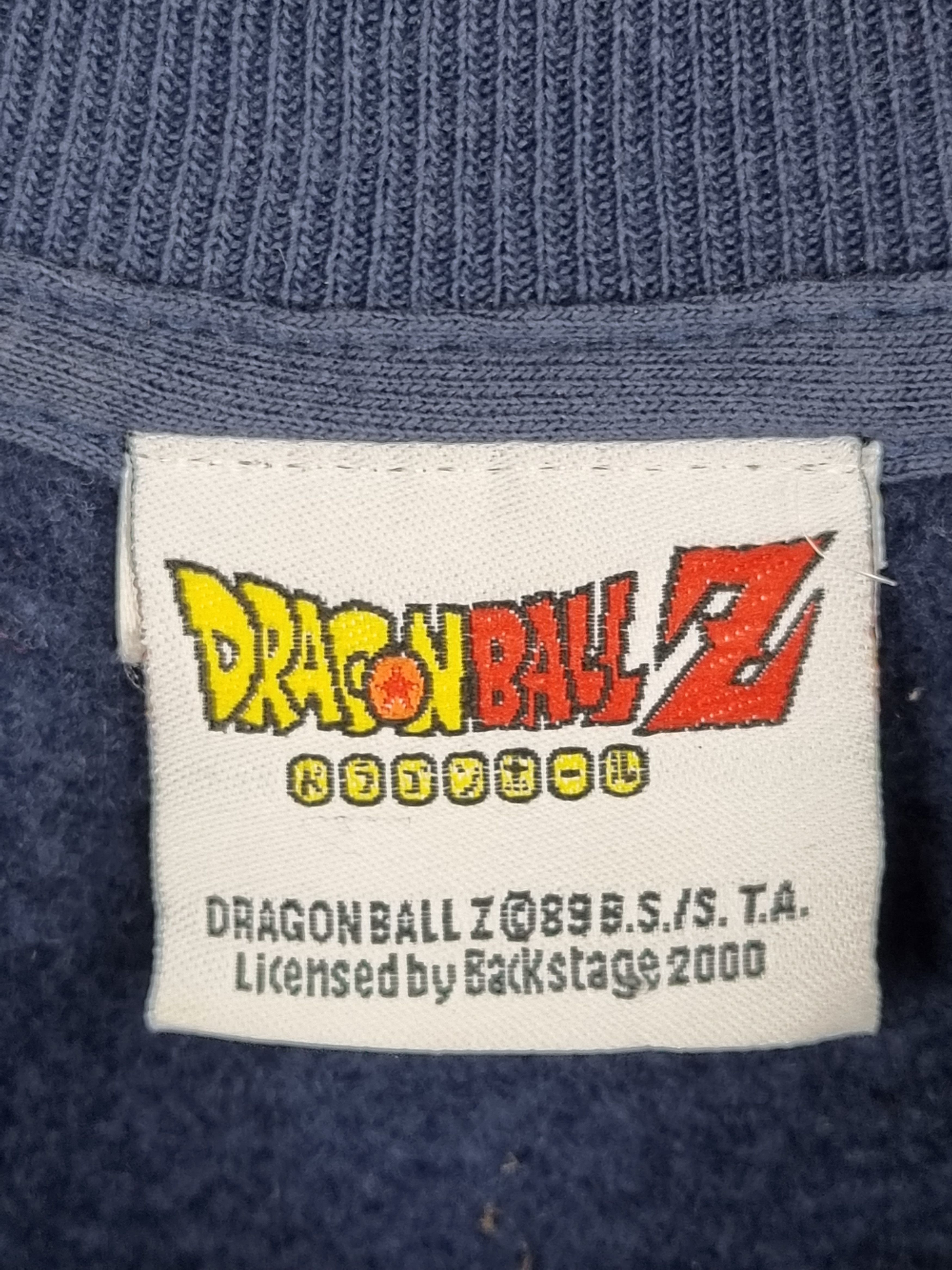 Anime × Cartoon Network Rare late 90s DRAGON BALL Z Merchendise Sweatshirt Vintage Size US XS / EU 42 / 0 - 5 Thumbnail