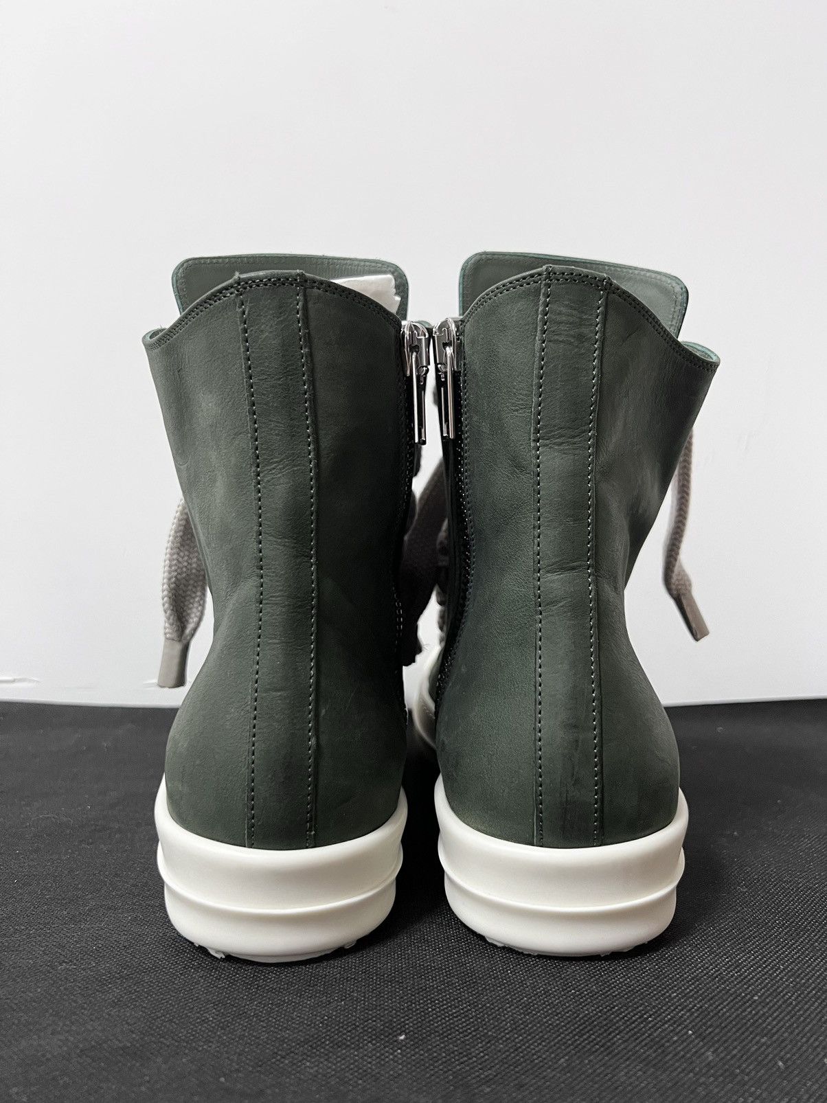 Rick Owens New Rick Owens SS23 EDFU Leather Jumbo Laces Sneakers 42 Size US 9 / EU 42 - 10 Thumbnail