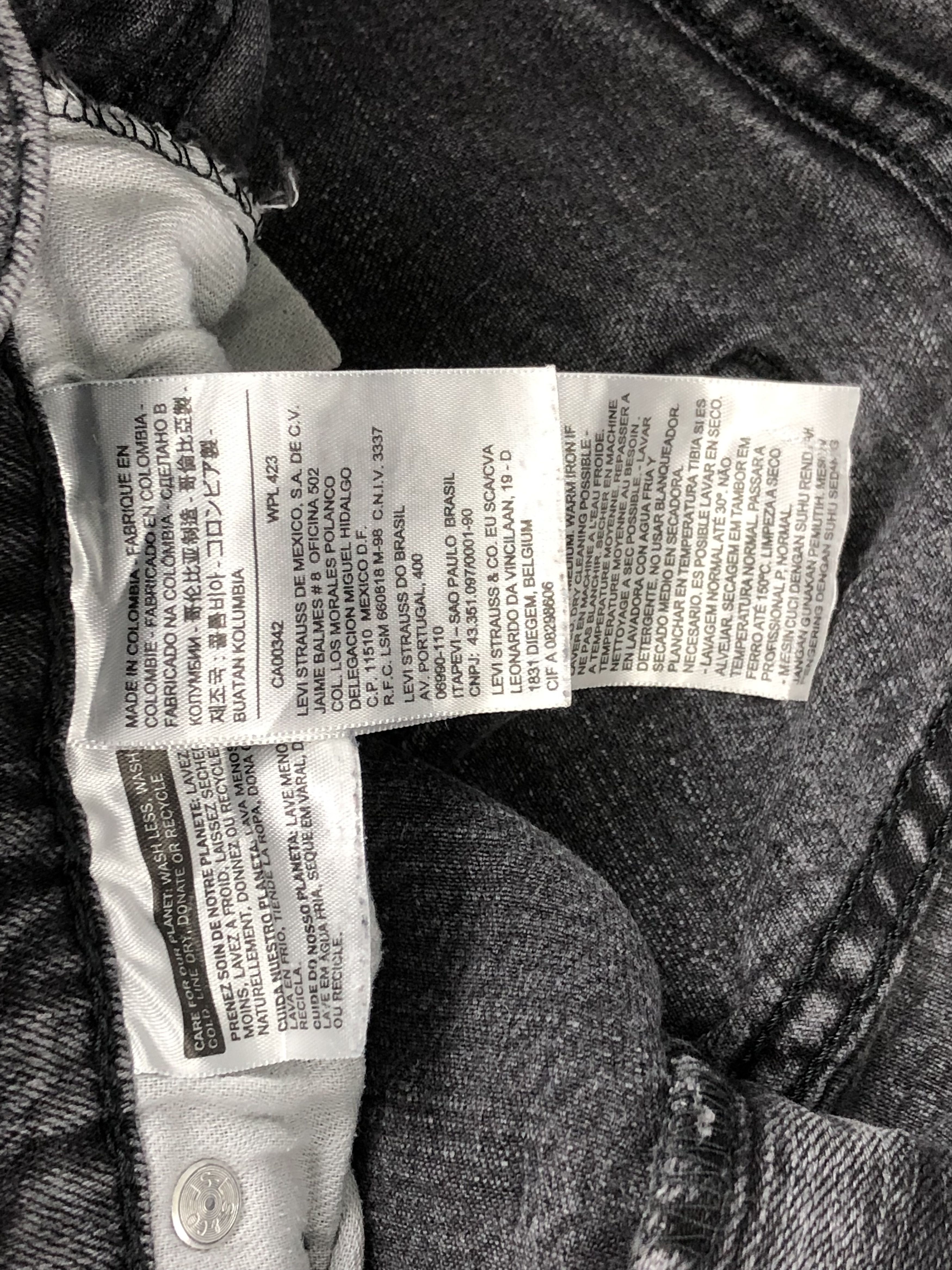 Levi's Vintage Levis 514 Denim DP1378 Size US 32 / EU 48 - 11 Thumbnail