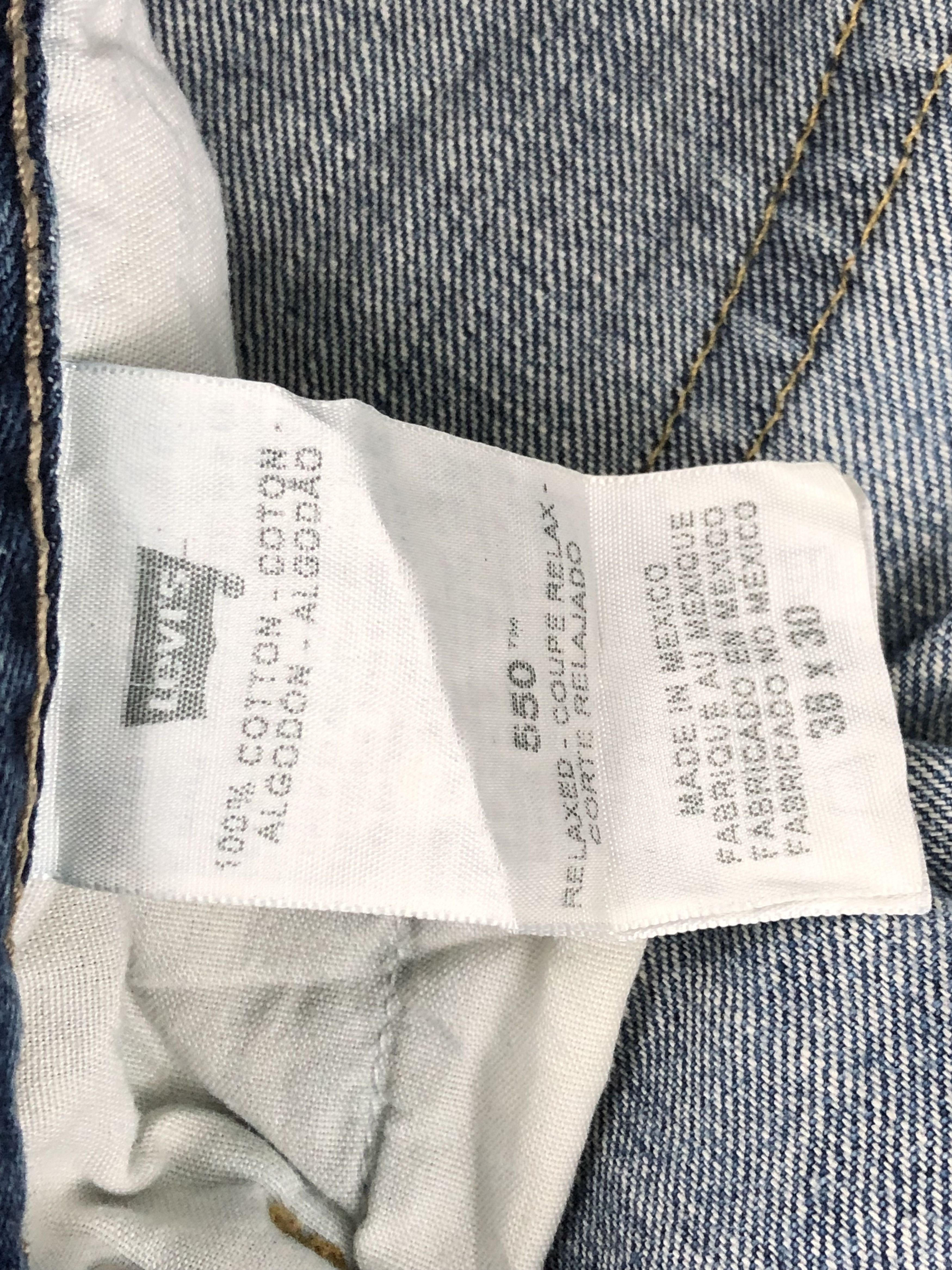 Levi's × Vintage Faded Blue Vintage Levis 550 Jeans DP1401 Size US 36 / EU 52 - 10 Thumbnail