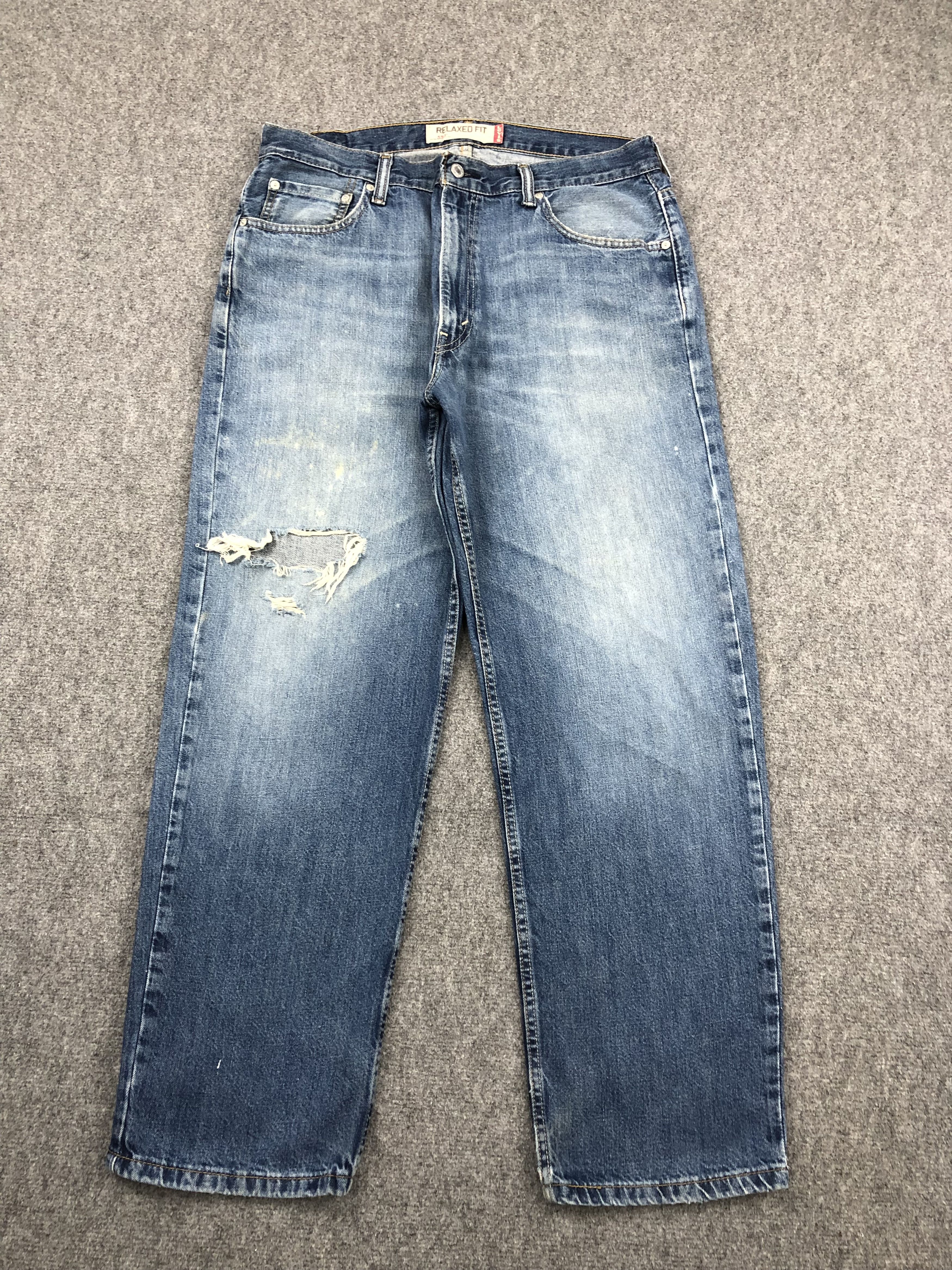 Levi's × Vintage Faded Blue Vintage Levis 550 Jeans DP1401 Size US 36 / EU 52 - 1 Thumbnail