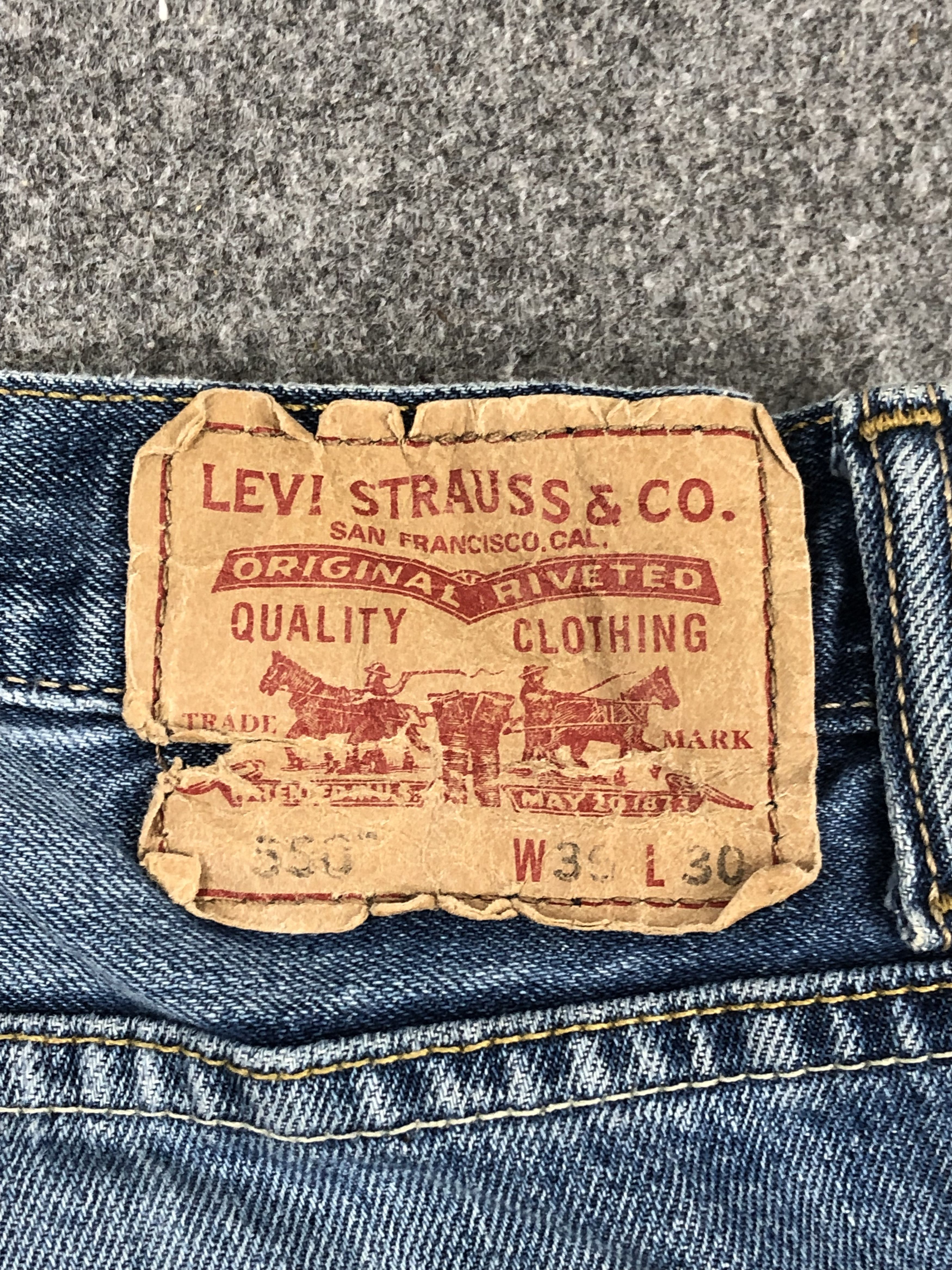 Levi's × Vintage Faded Blue Vintage Levis 550 Jeans DP1401 Size US 36 / EU 52 - 4 Thumbnail