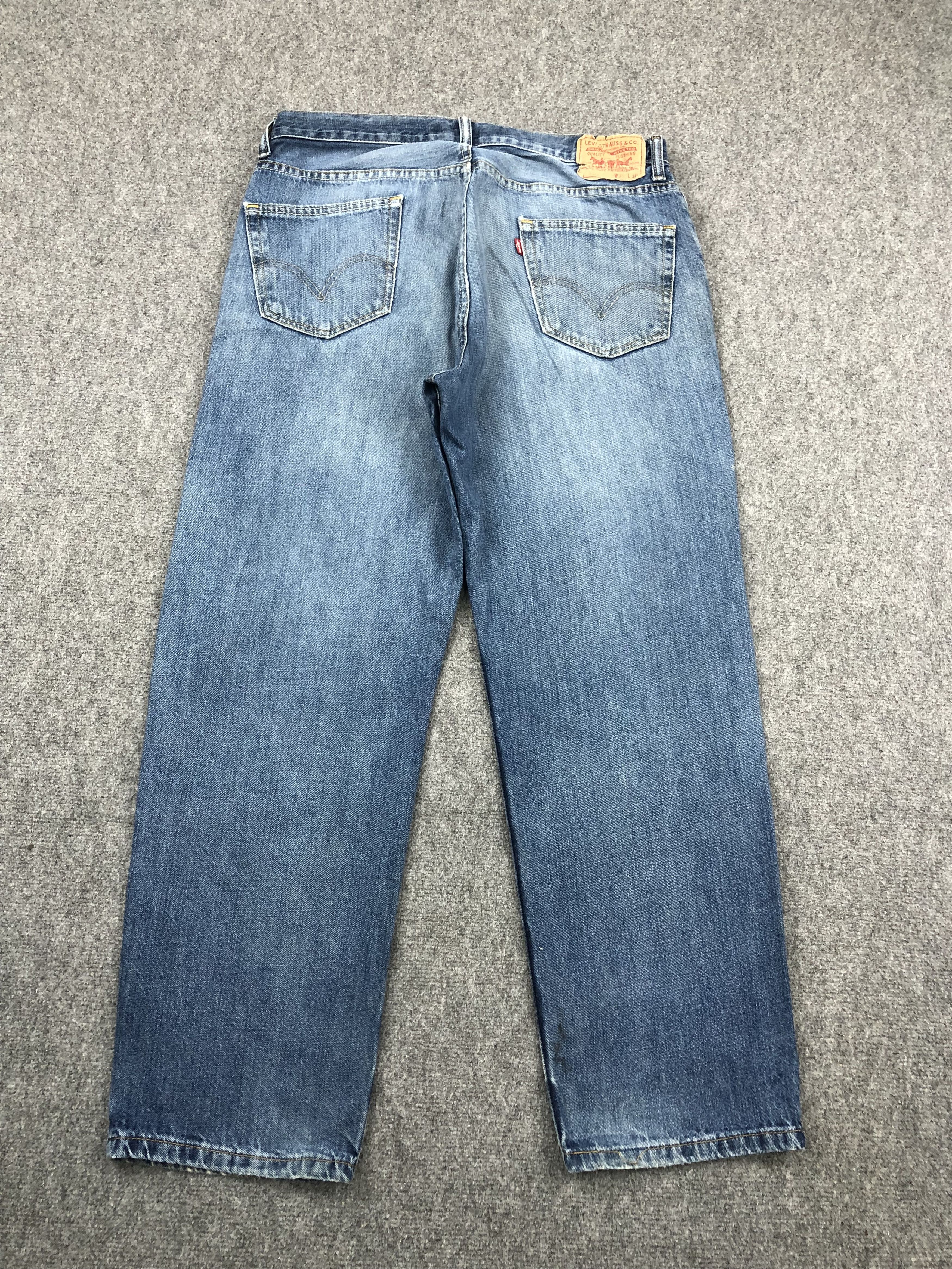 Levi's × Vintage Faded Blue Vintage Levis 550 Jeans DP1401 Size US 36 / EU 52 - 3 Thumbnail