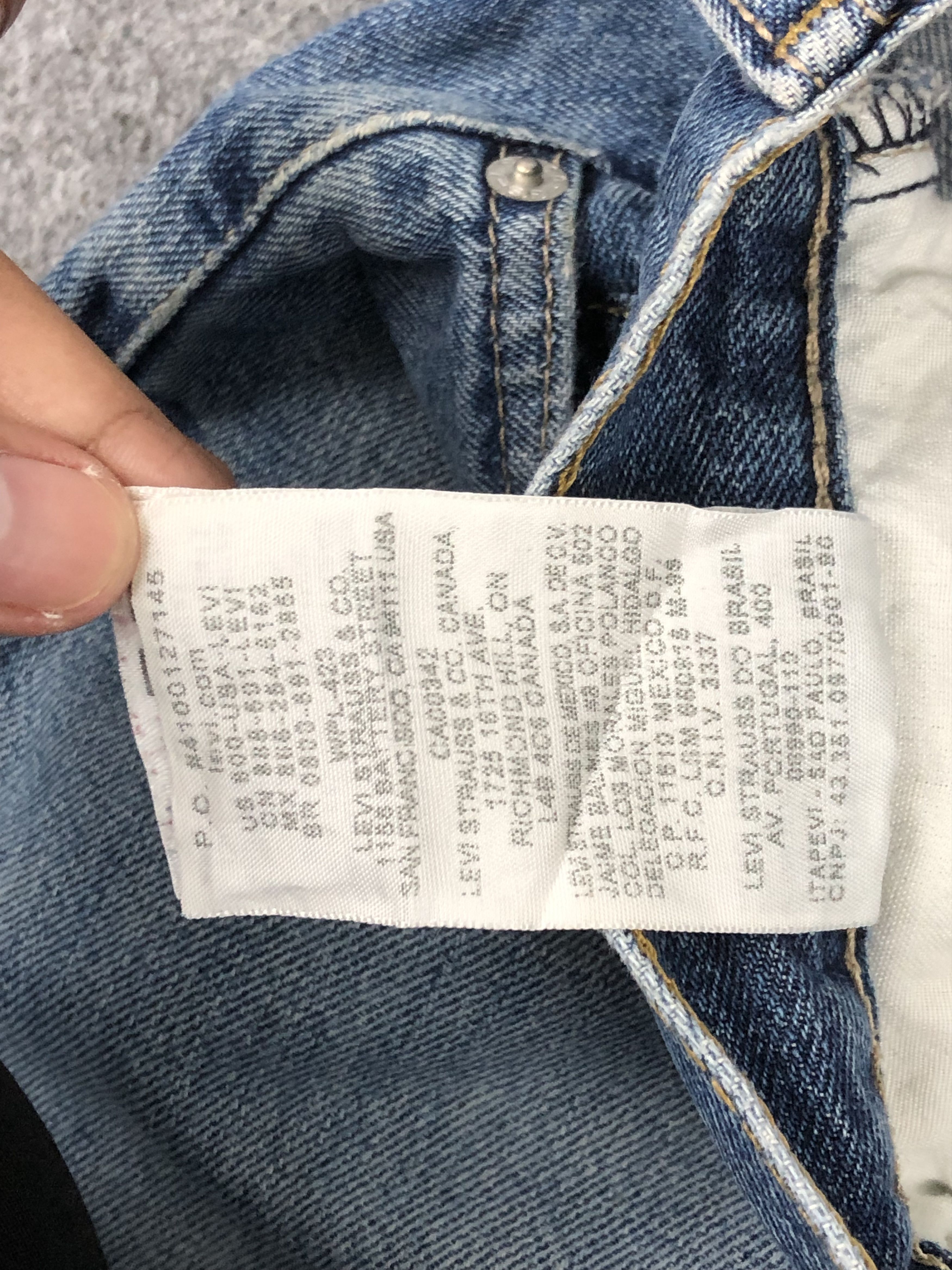 Levi's × Vintage Faded Blue Vintage Levis 550 Jeans DP1401 Size US 36 / EU 52 - 11 Thumbnail