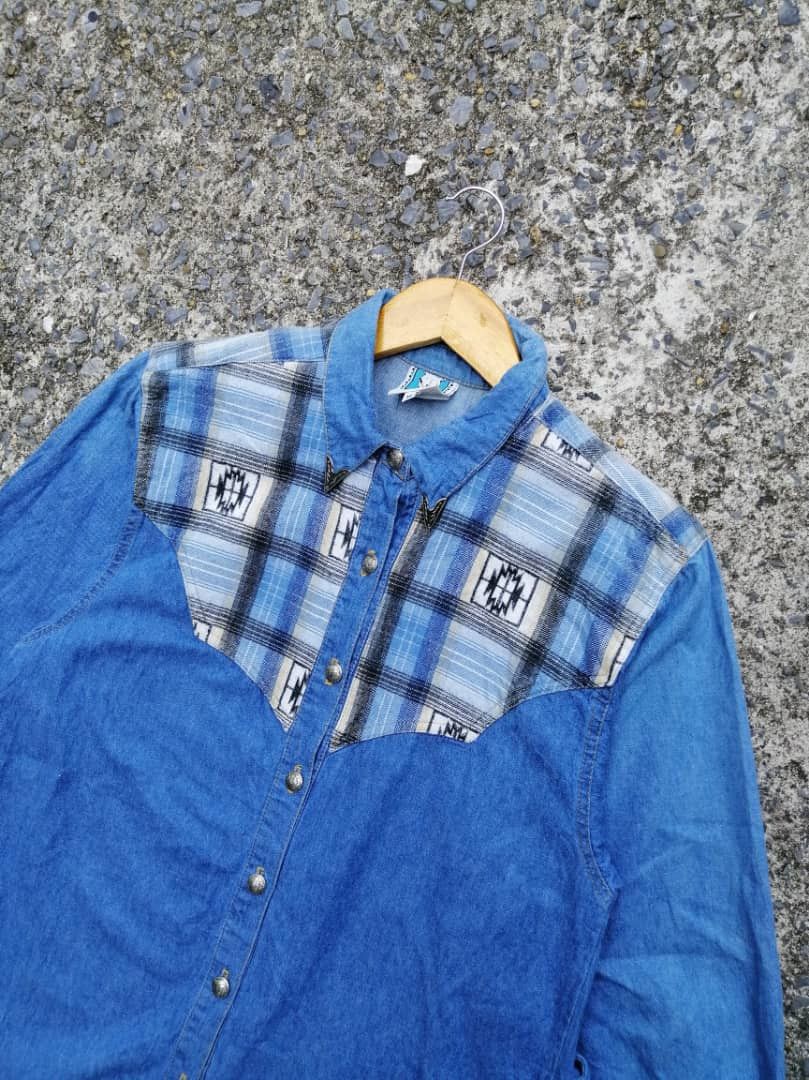 Other Navajo Denim Styles Longsleeve Buttons Shirt Size US M / EU 48-50 / 2 - 2 Thumbnail