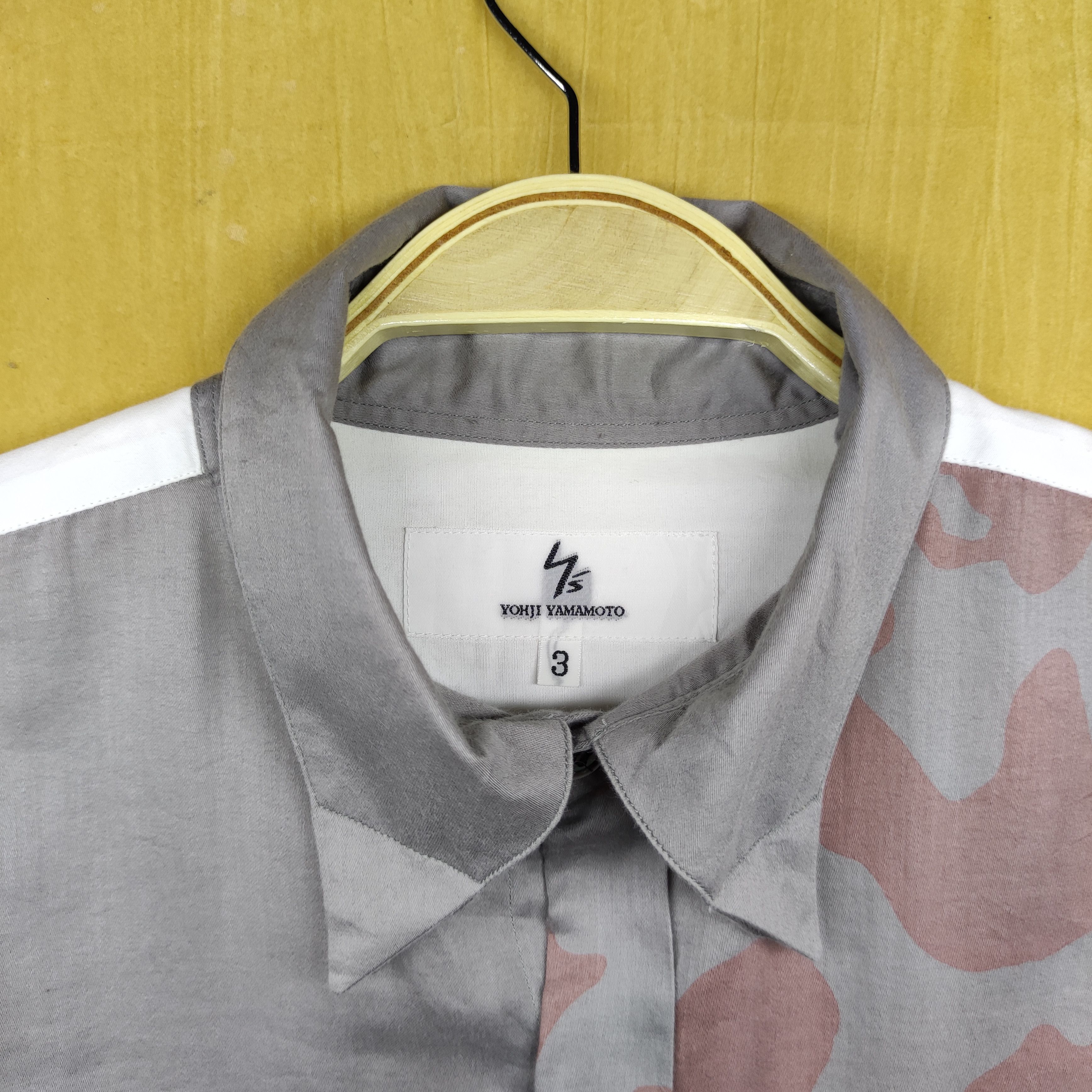 Yohji Yamamoto a83 Yohji Yamamoto printed Colorblock Longsleeve Size US L / EU 52-54 / 3 - 4 Thumbnail